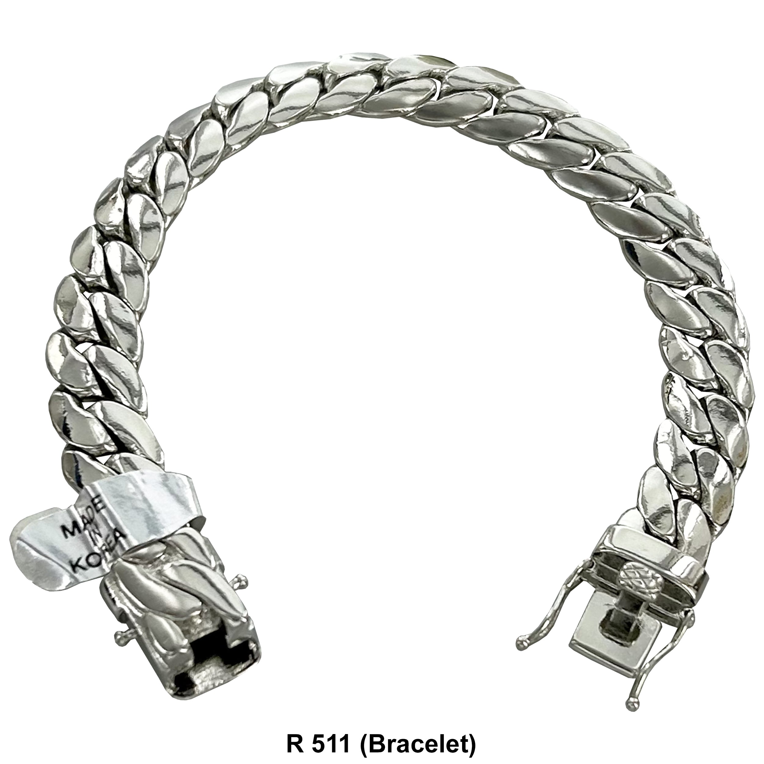 11.5 MM Miami Cuban Box Lock Bracelet MC 511 (B) R