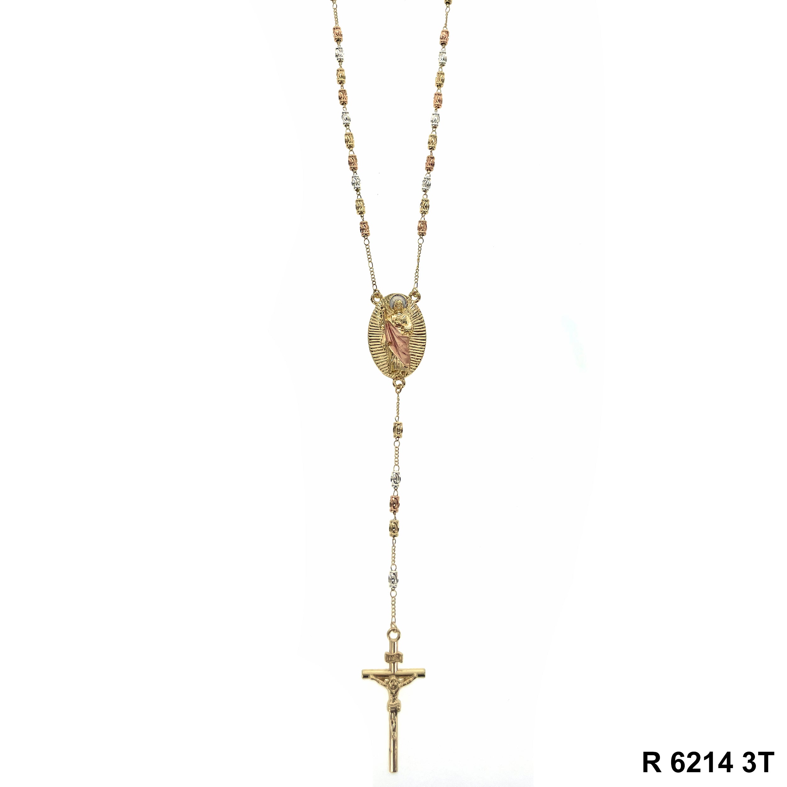 6 MM San Judas Rosary R 6214 3T