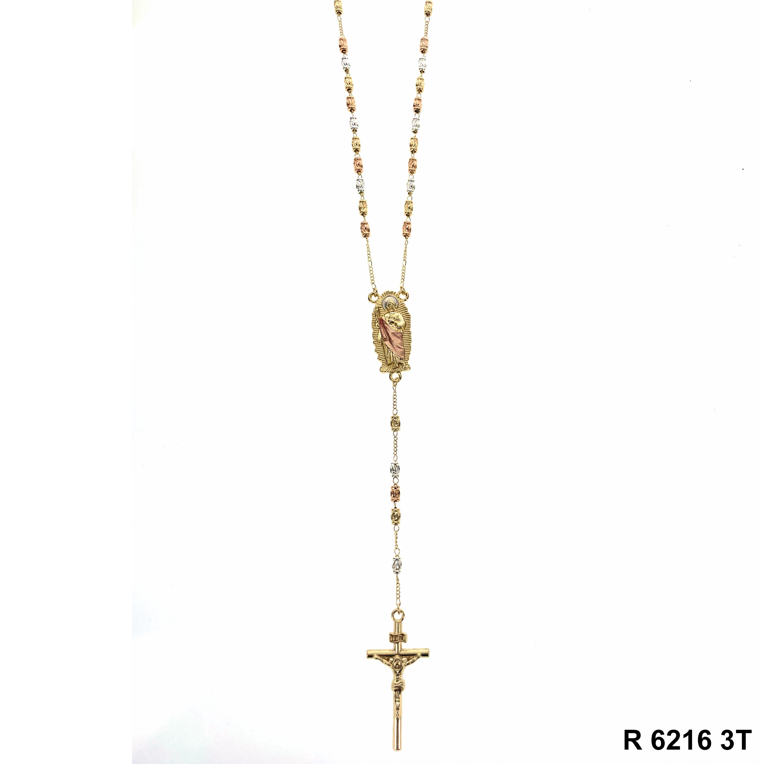 6 MM San Judas Rosary R 6216 3T