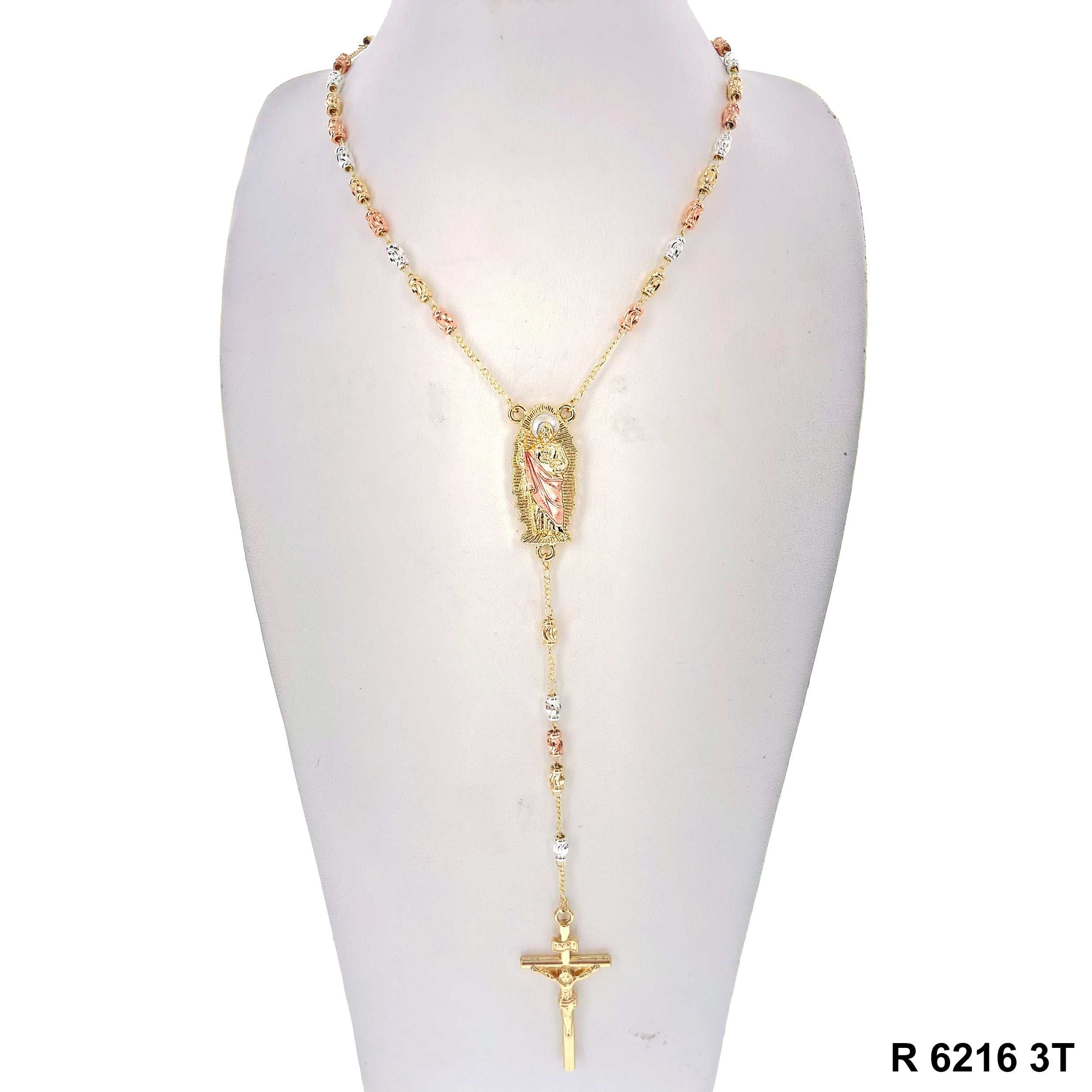 6 MM San Judas Rosary R 6216 3T