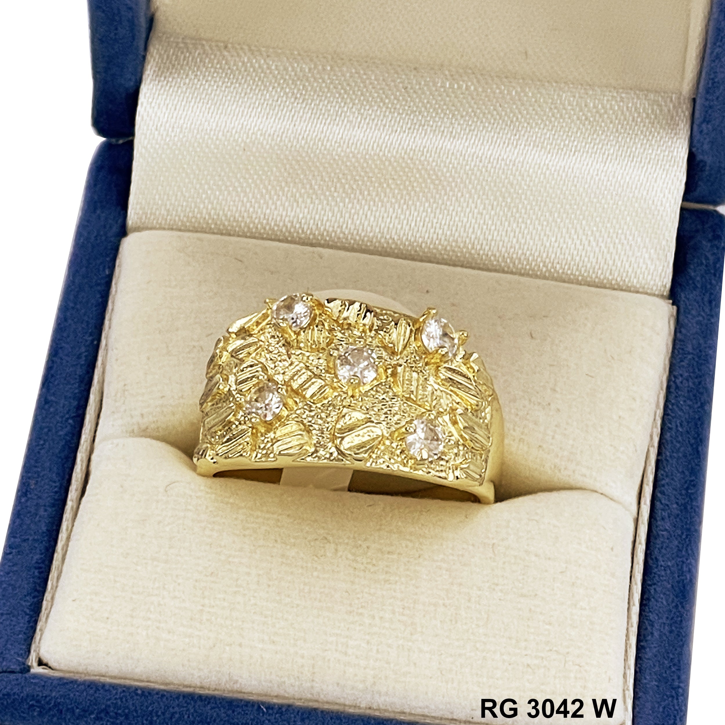 Men's CZ Ring RG 3042 W