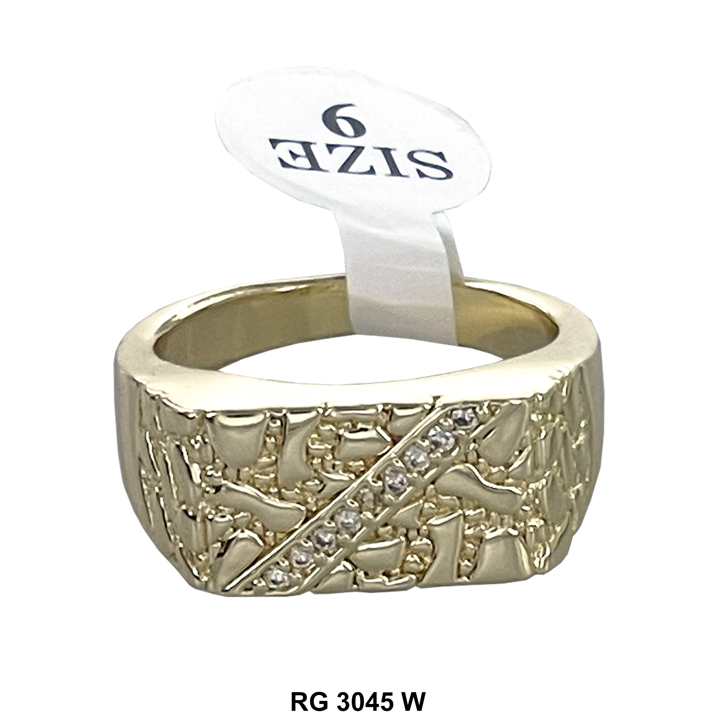 Men's CZ Ring RG 3045 W