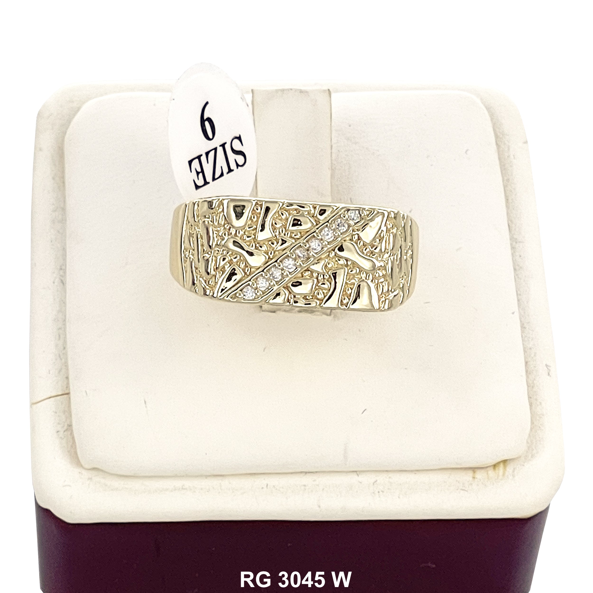 Men's CZ Ring RG 3045 W