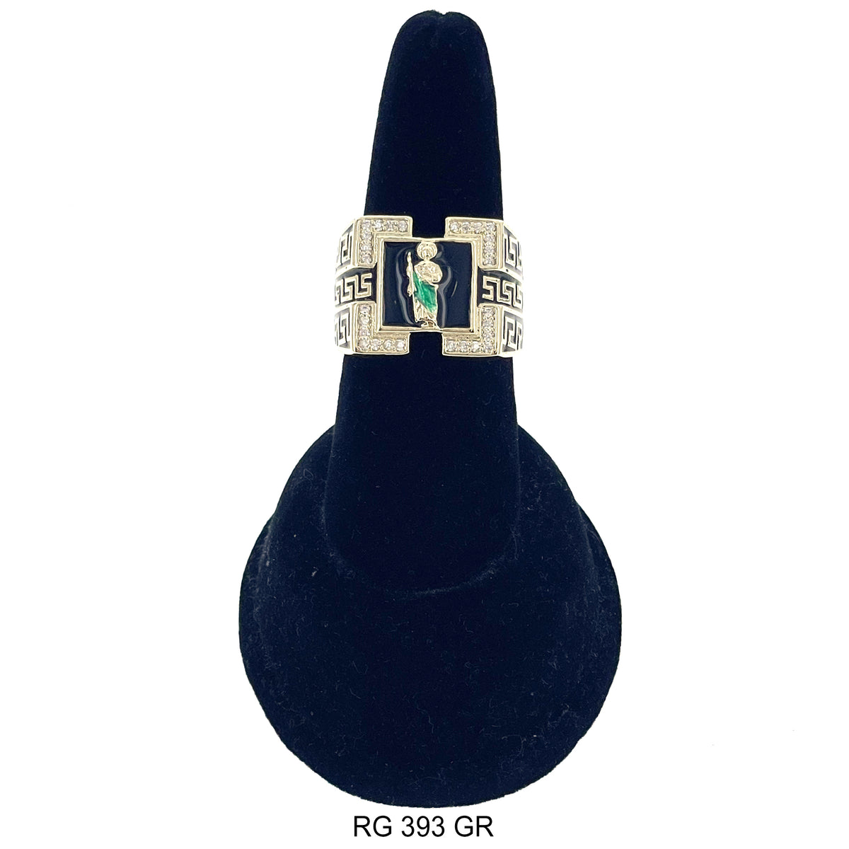 San Judas Openable Ring RG 393 GR – Kaashusa