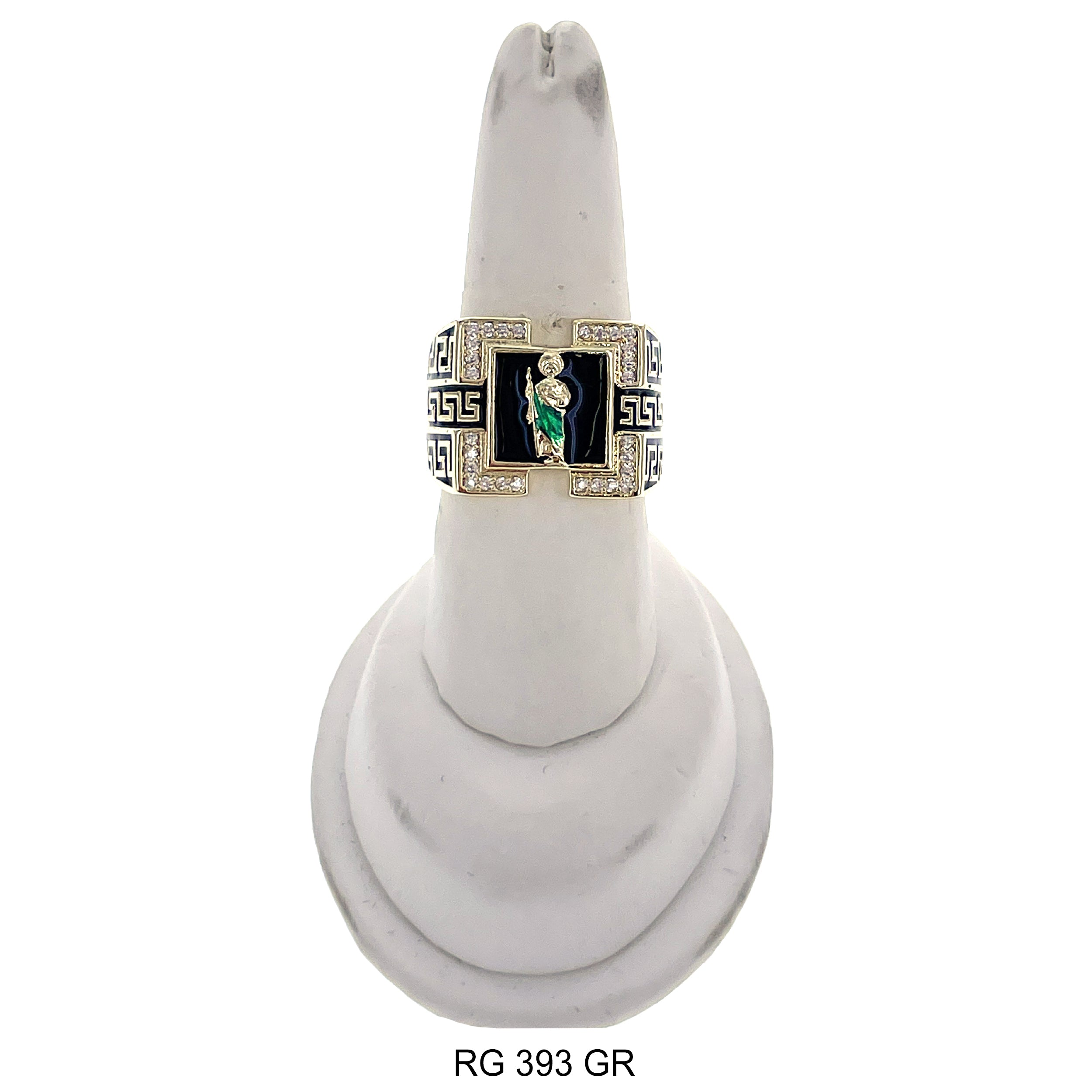 San Judas Openable Ring RG 393 GR