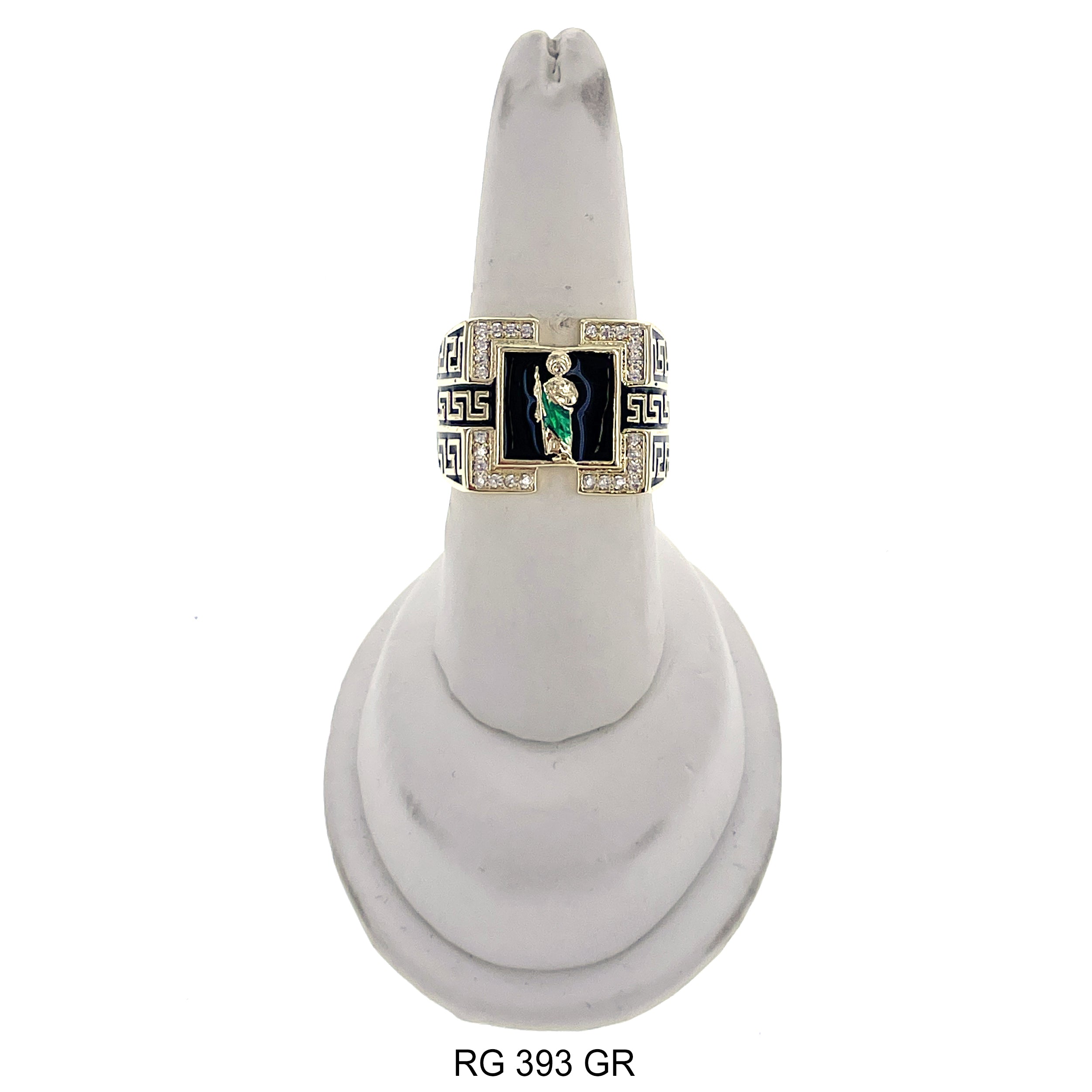 San Judas Openable Ring RG 393 GR