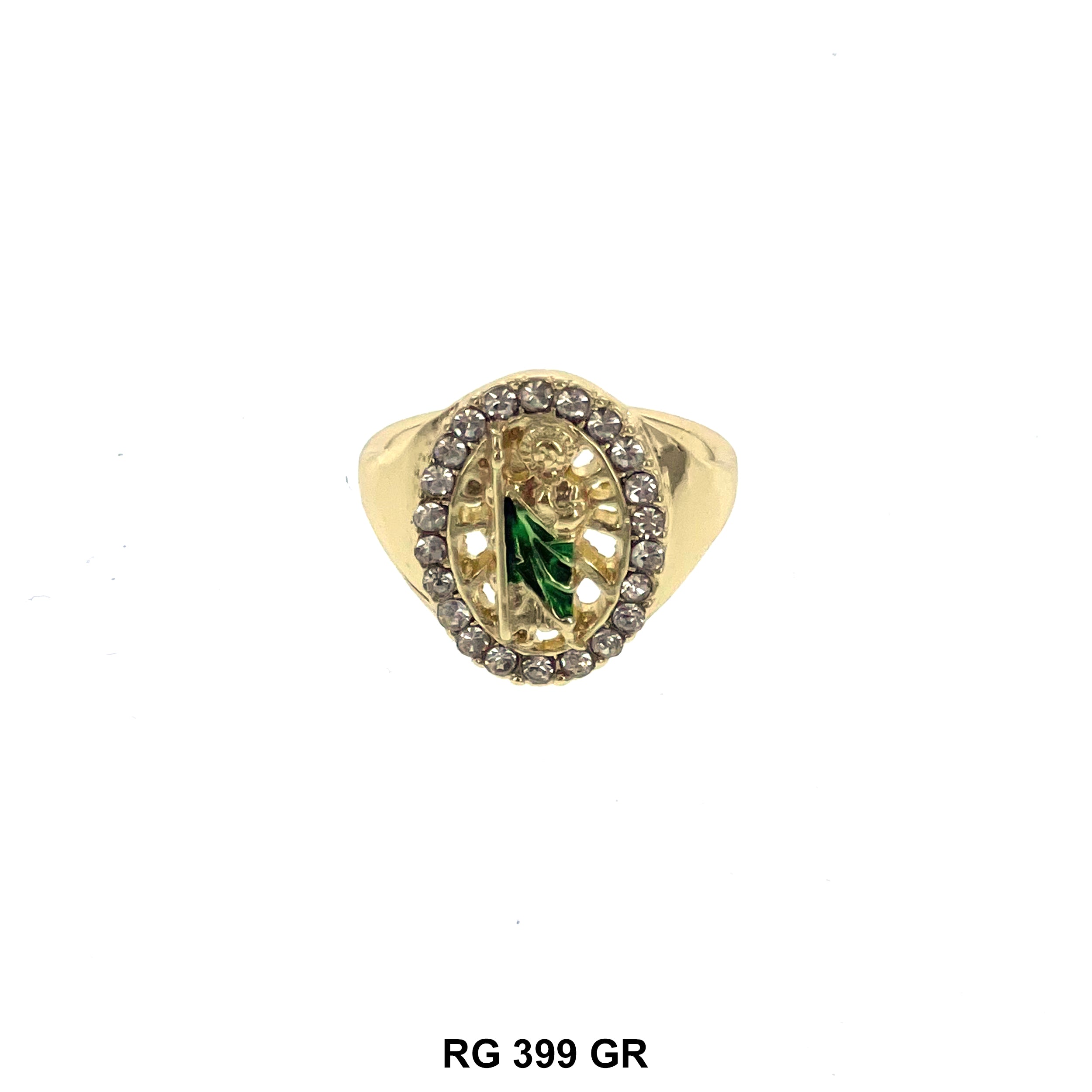 San Judas Openable Ring RG 399 GR