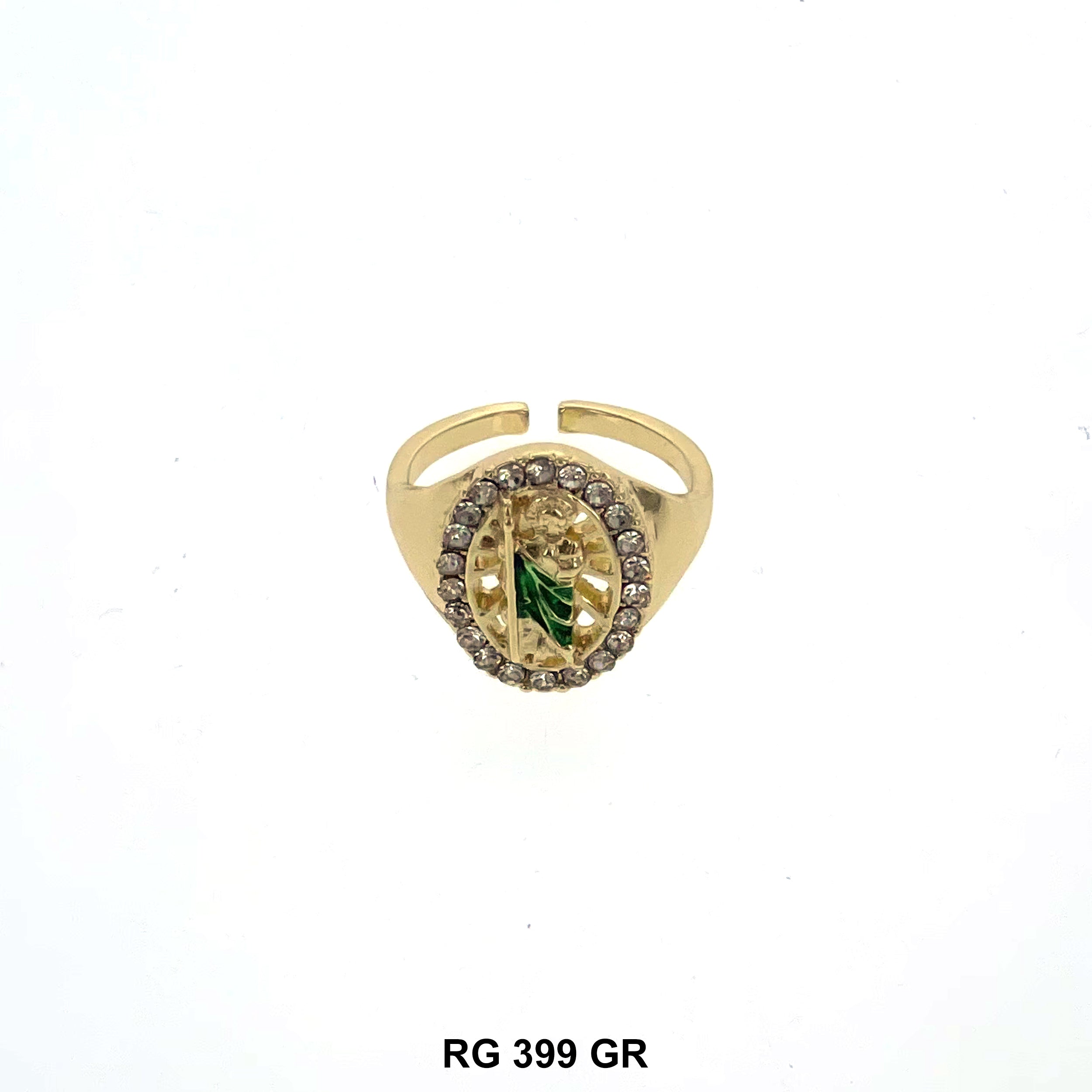 San Judas Openable Ring RG 399 GR