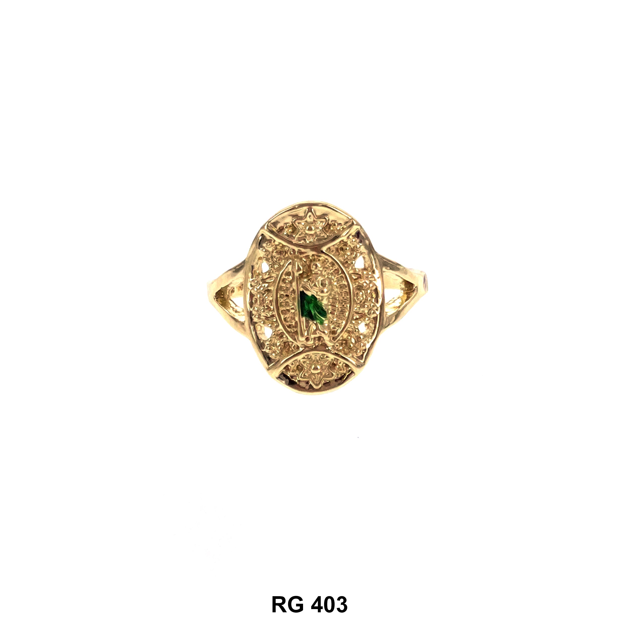 San Judas Openable Ring RG 403 GR – Kaashusa