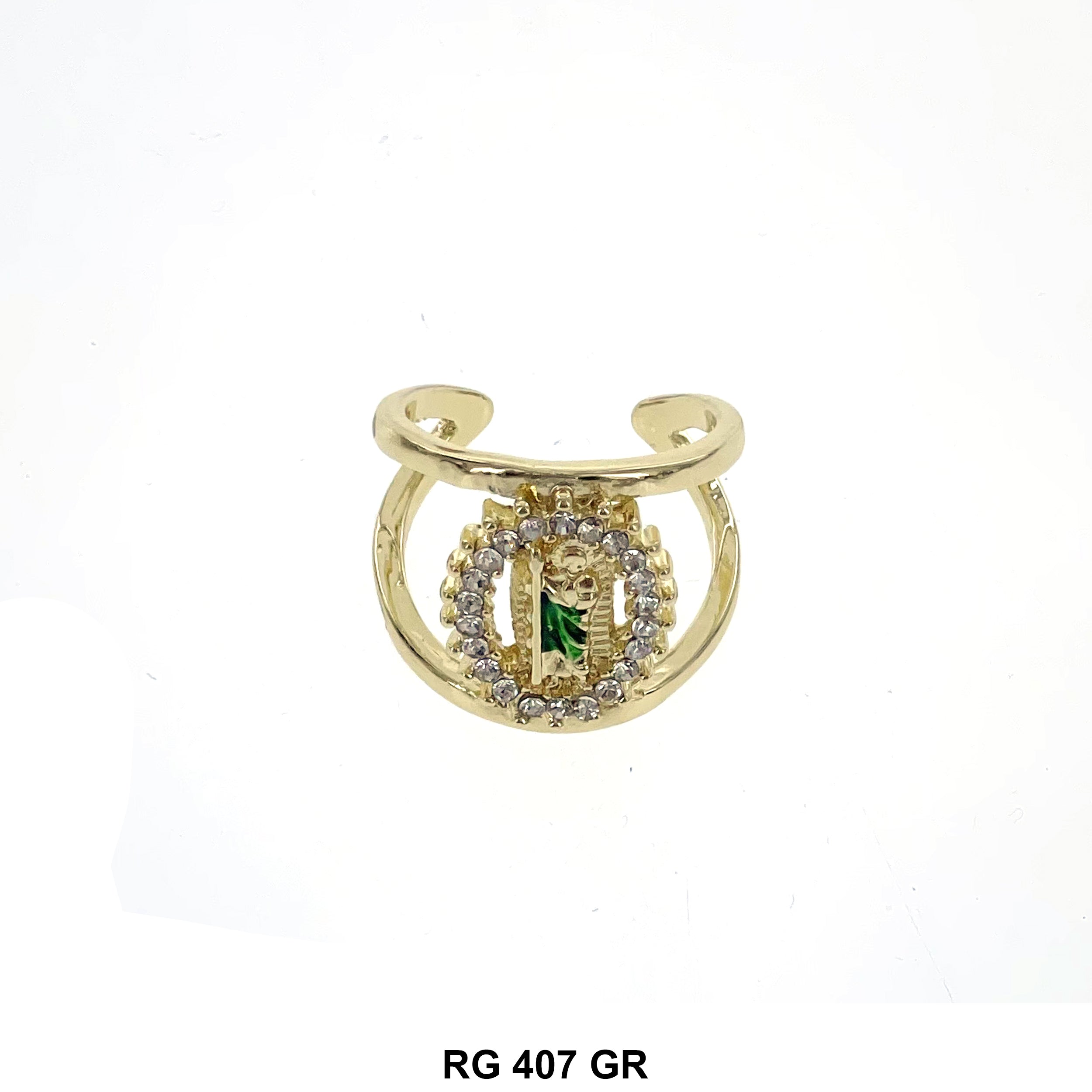 San Judas Openable Ring RG 407 GR