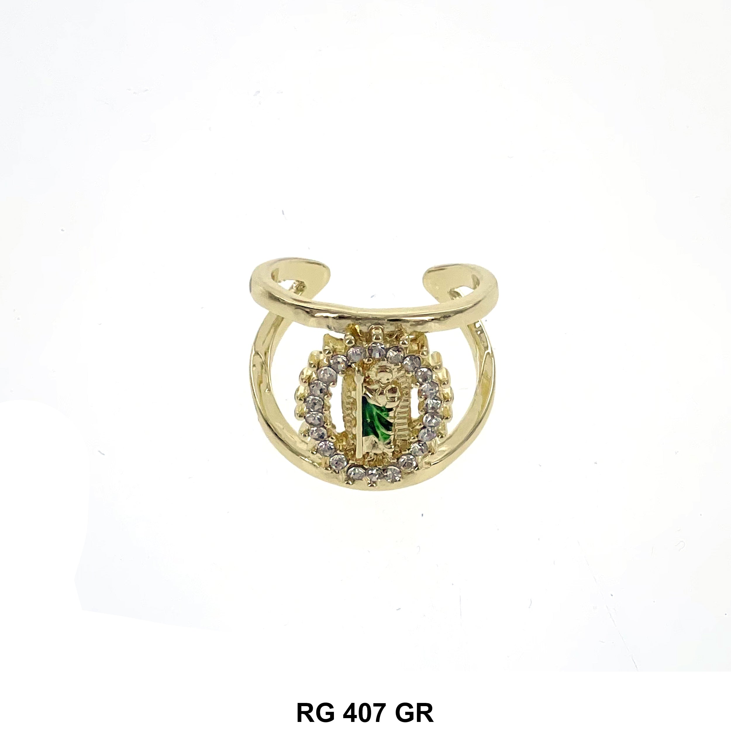 San Judas Openable Ring RG 407 GR – Kaashusa