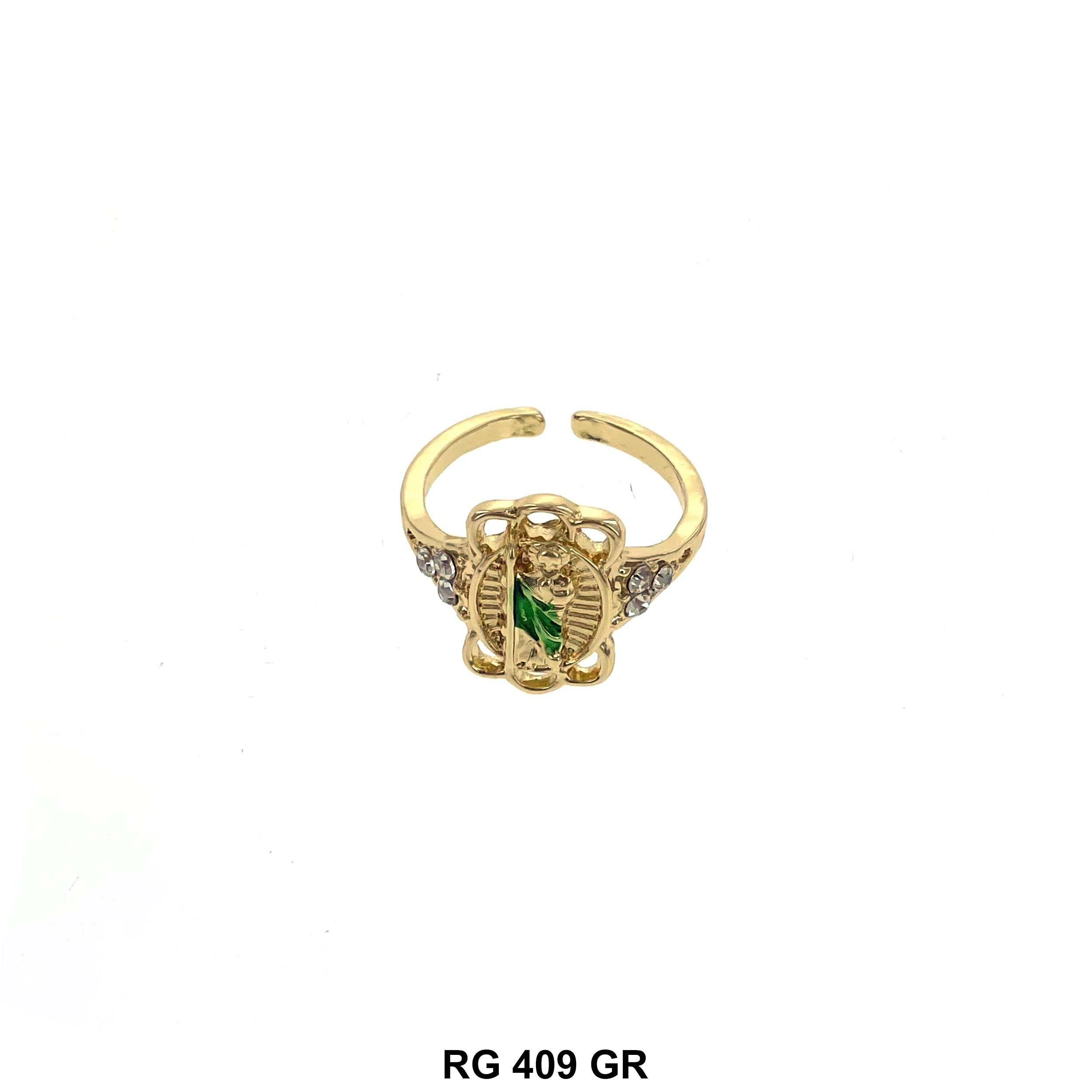 San Judas Openable Ring RG 409 GR – Kaashusa