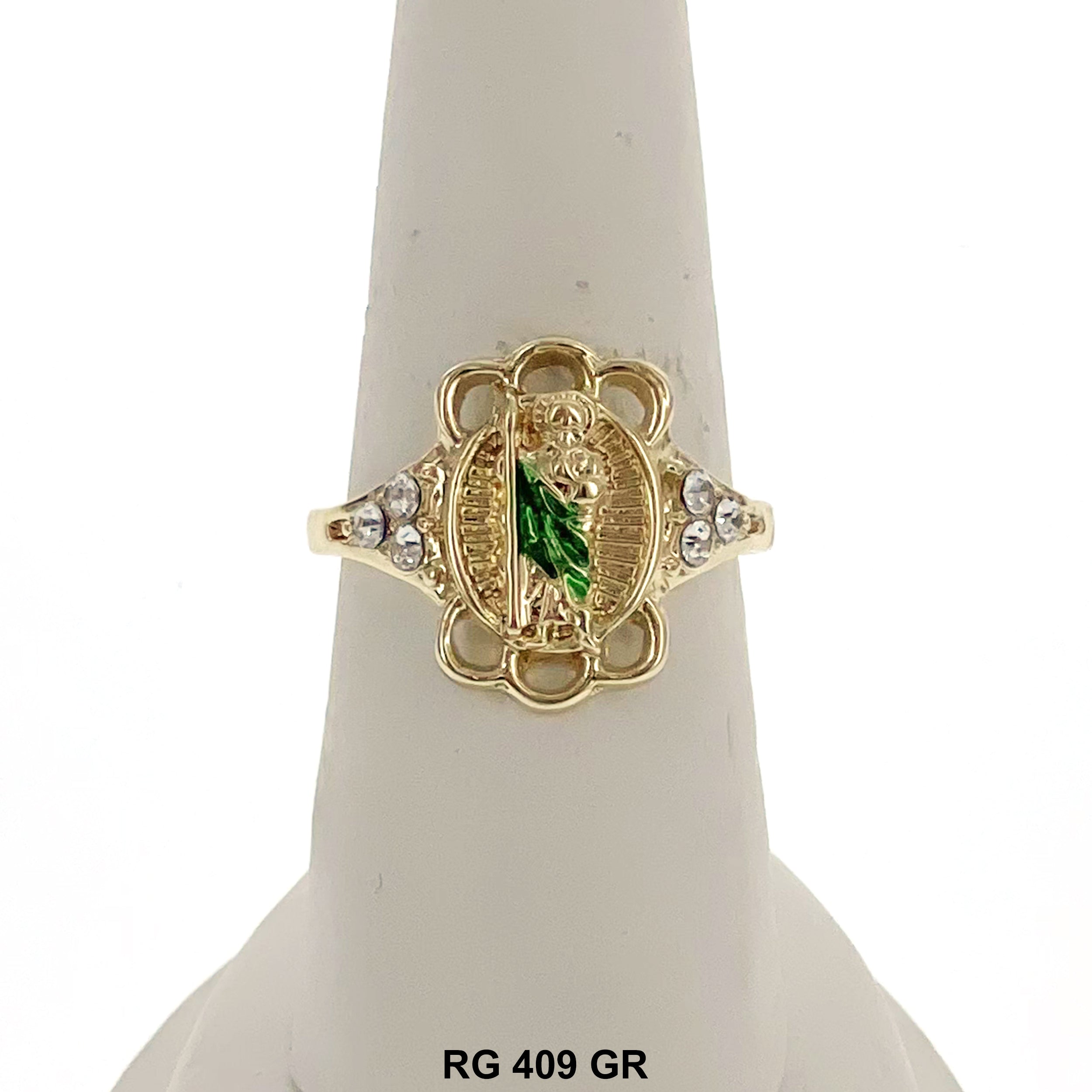 San Judas Openable Ring RG 409 GR