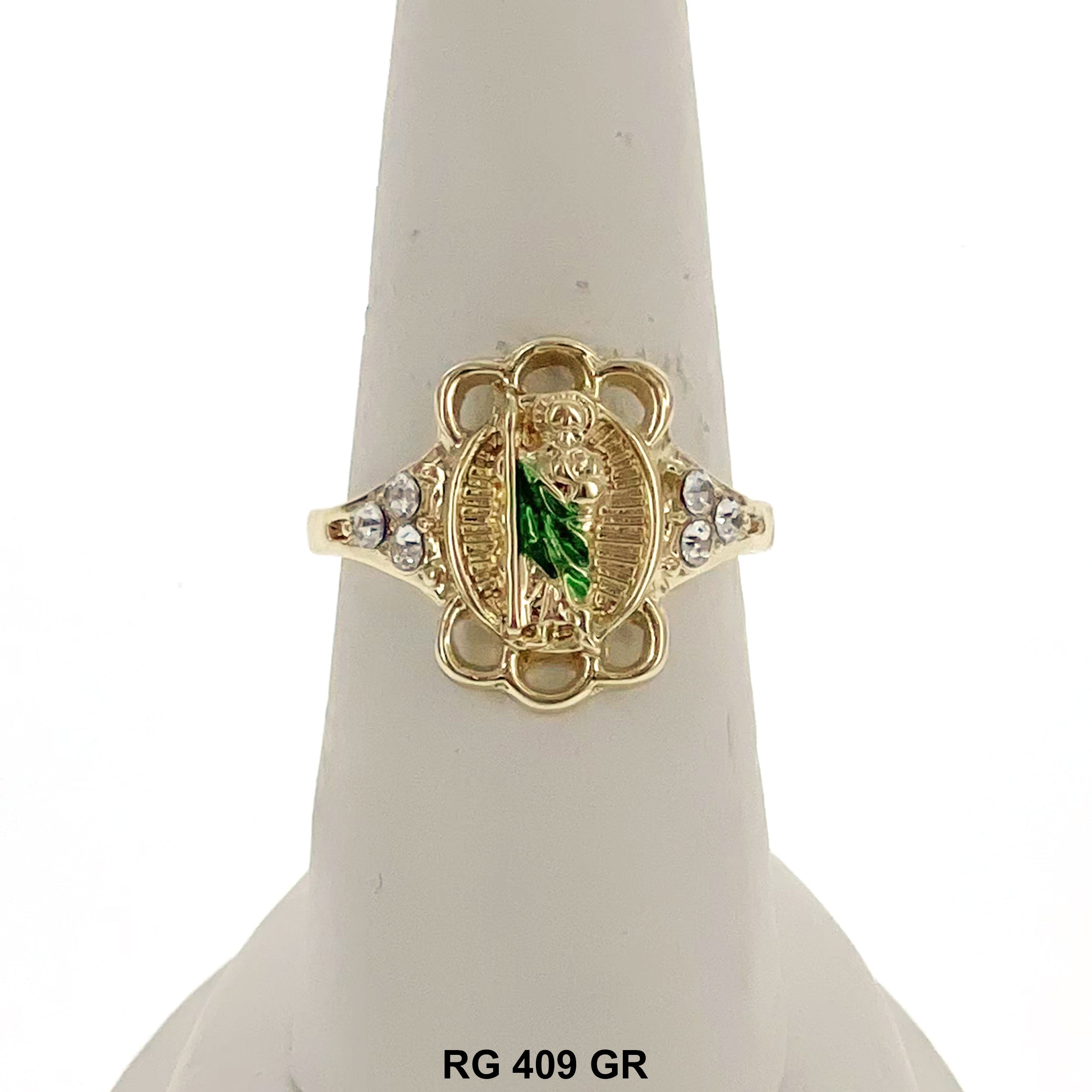 San Judas Openable Ring RG 409 GR – Kaashusa