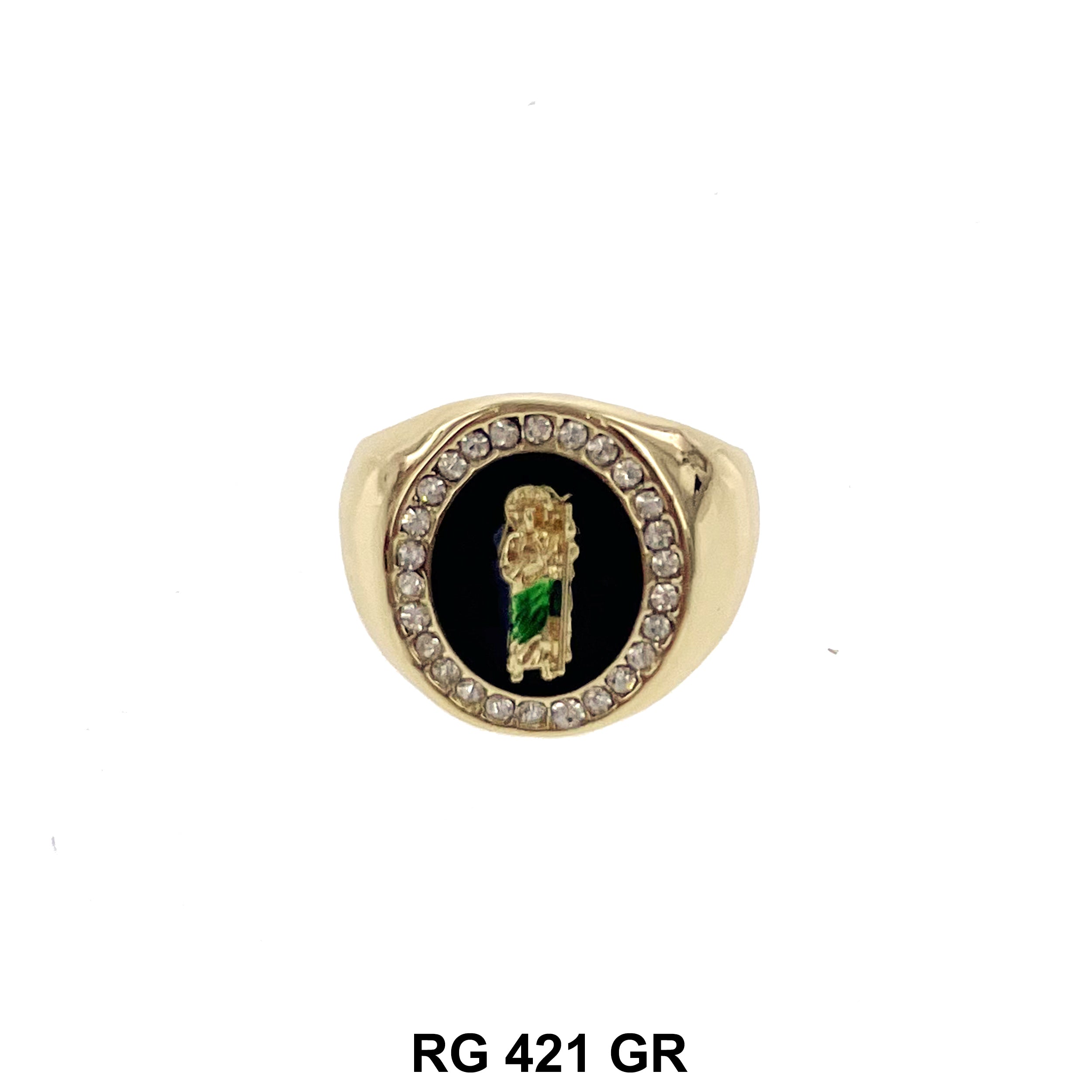 San Judas Stones Ring RG 421 GR