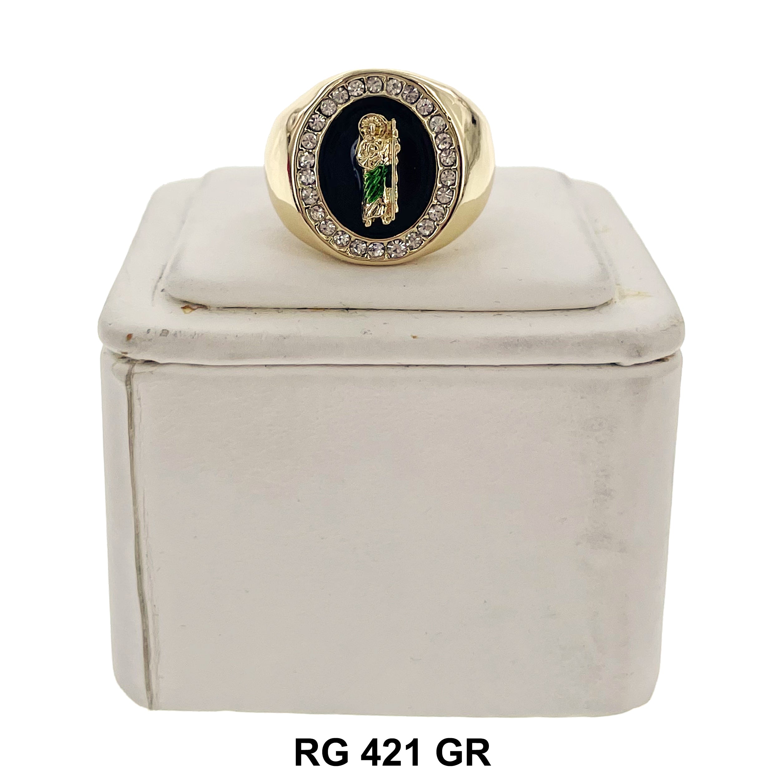 San Judas Stones Ring RG 421 GR