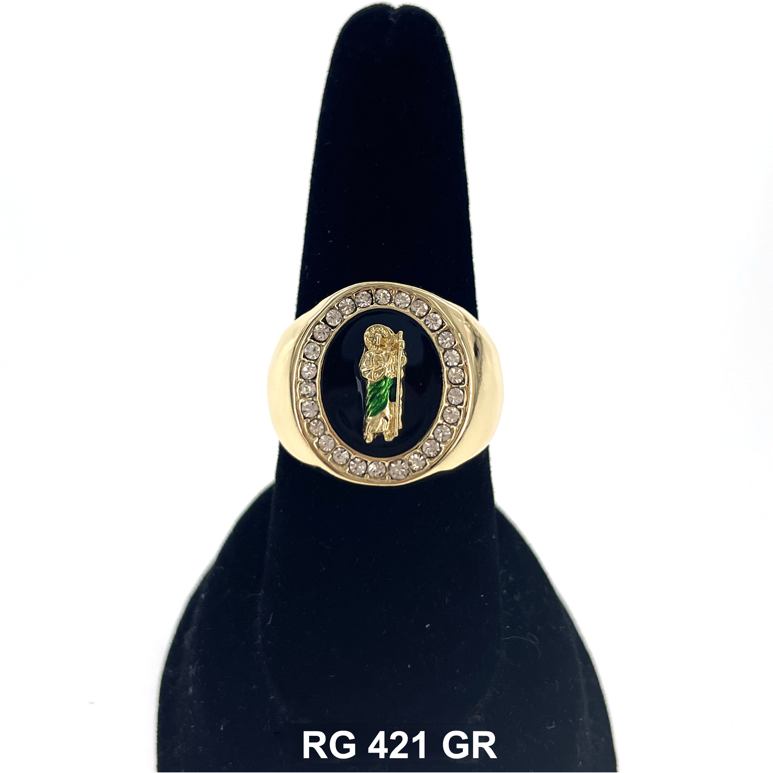 San Judas Stones Ring RG 421 GR