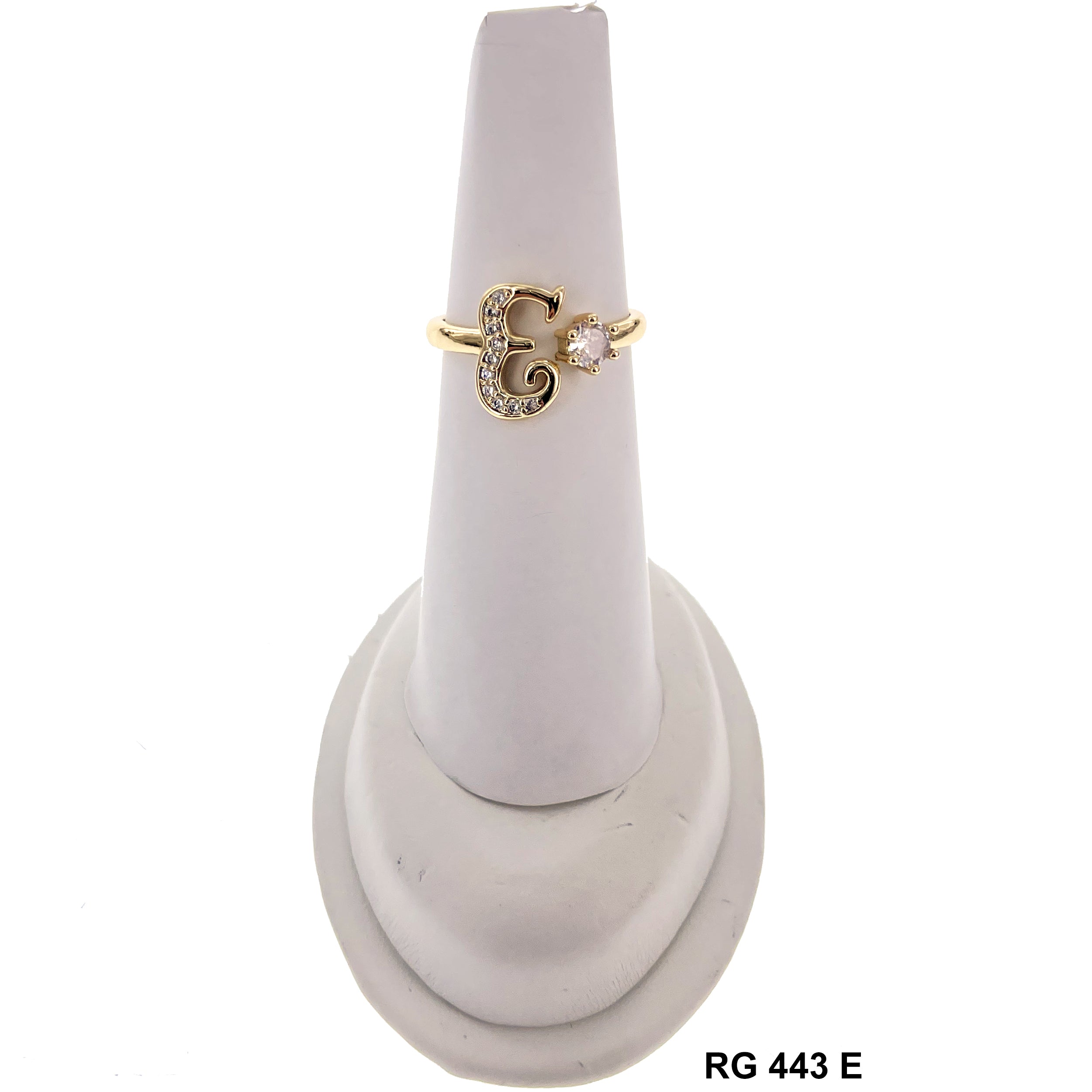 Initial Adjustable Ring RG 443 E