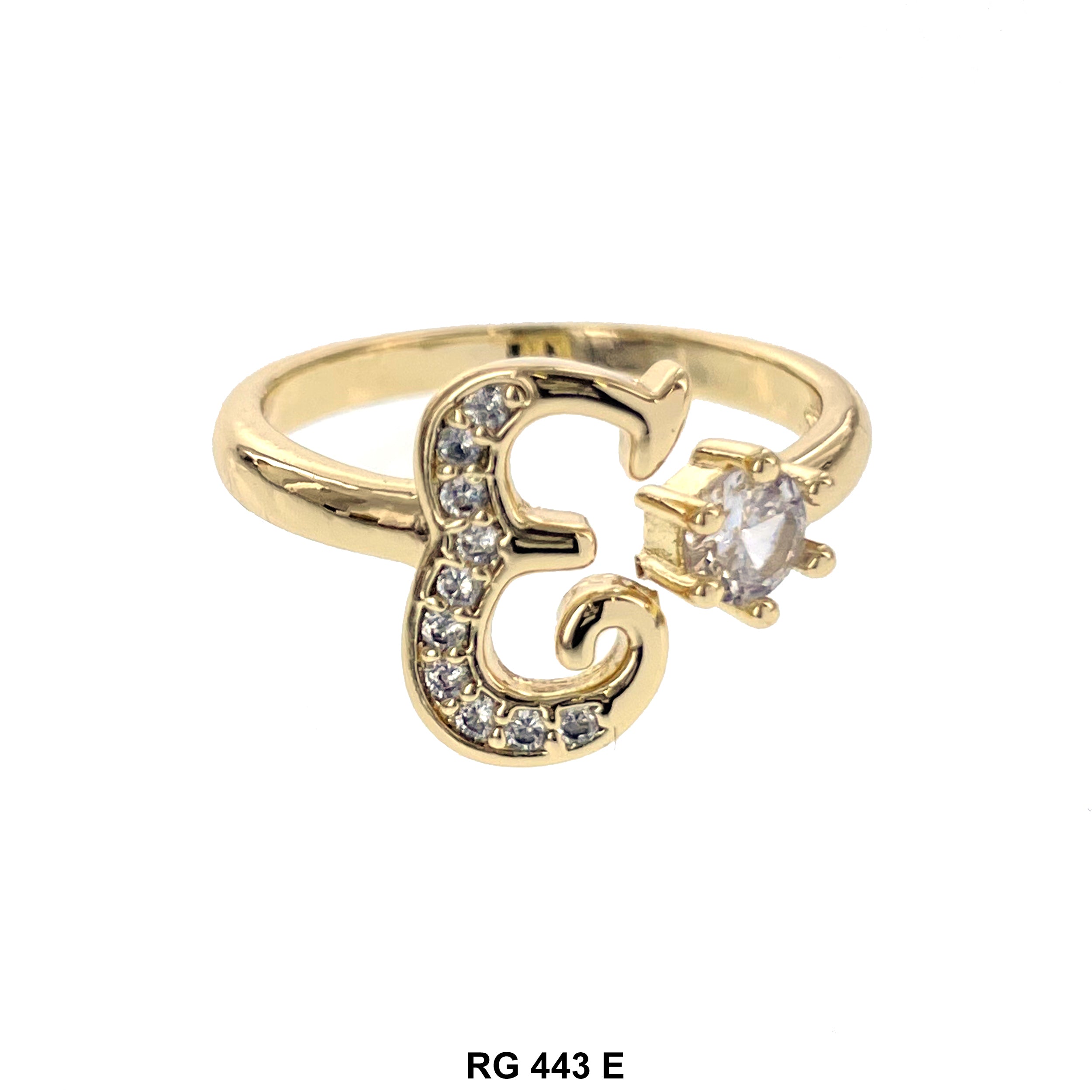 Initial Adjustable Ring RG 443 E