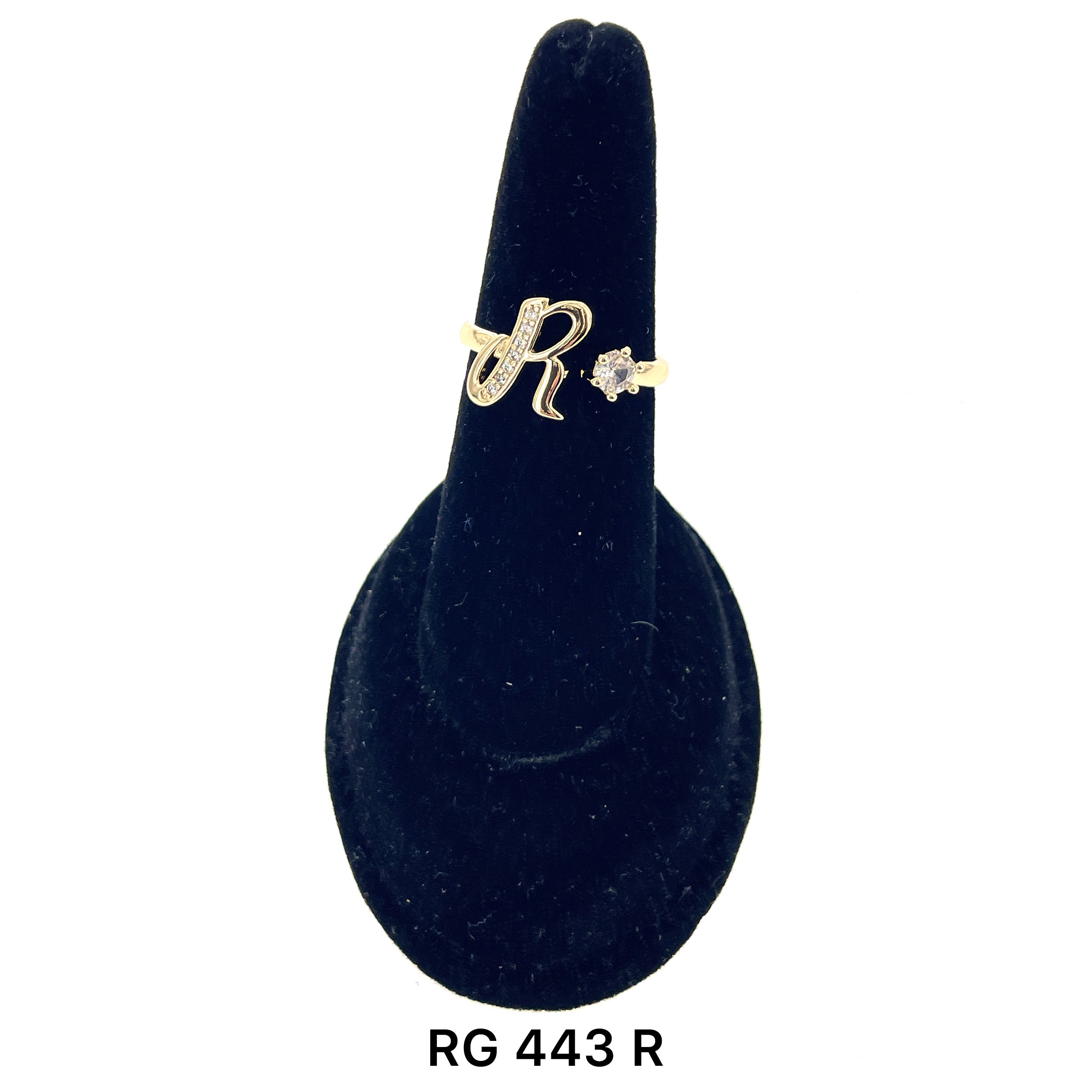 Initial Adjustable Ring RG 443 R