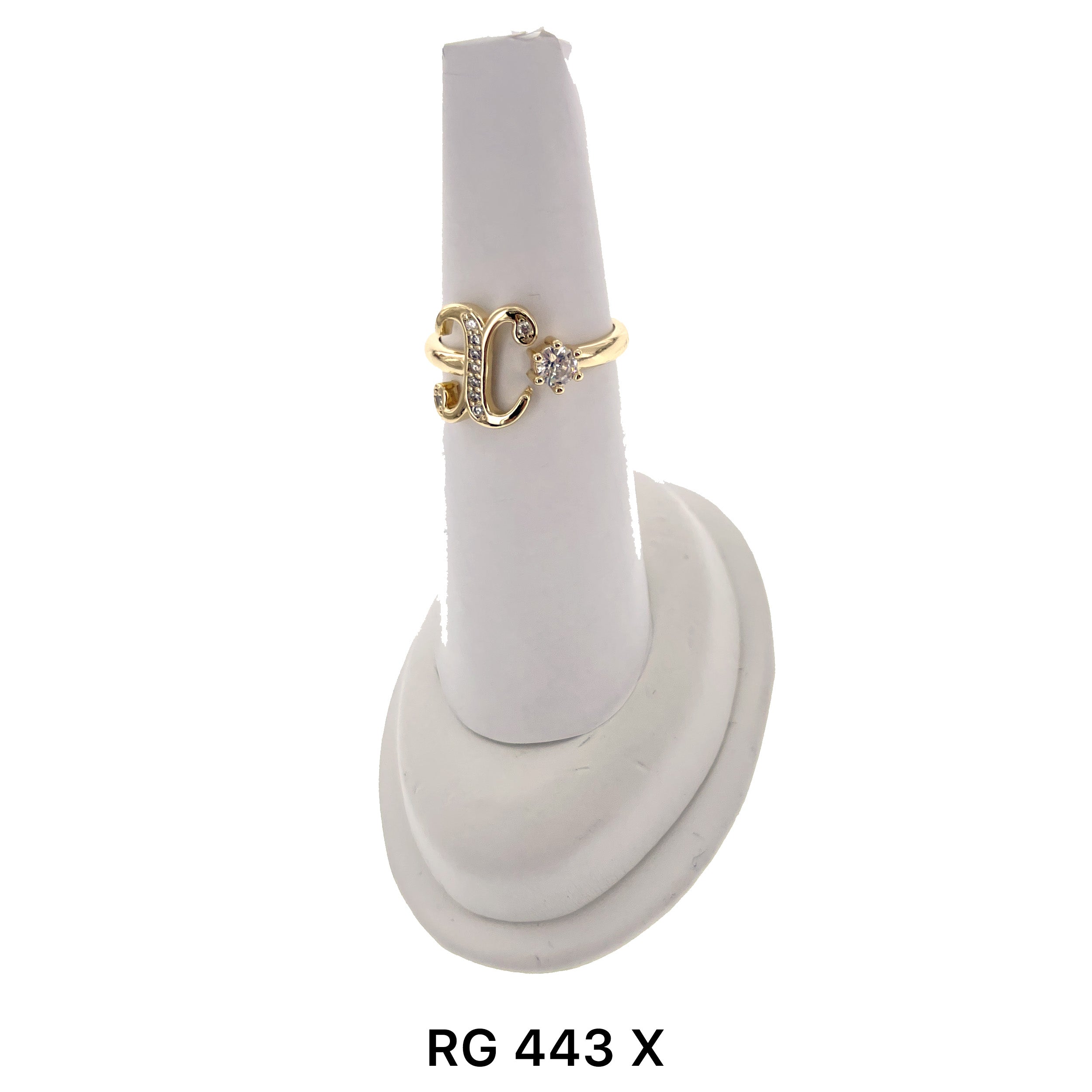 Initial Adjustable Ring RG 443 X