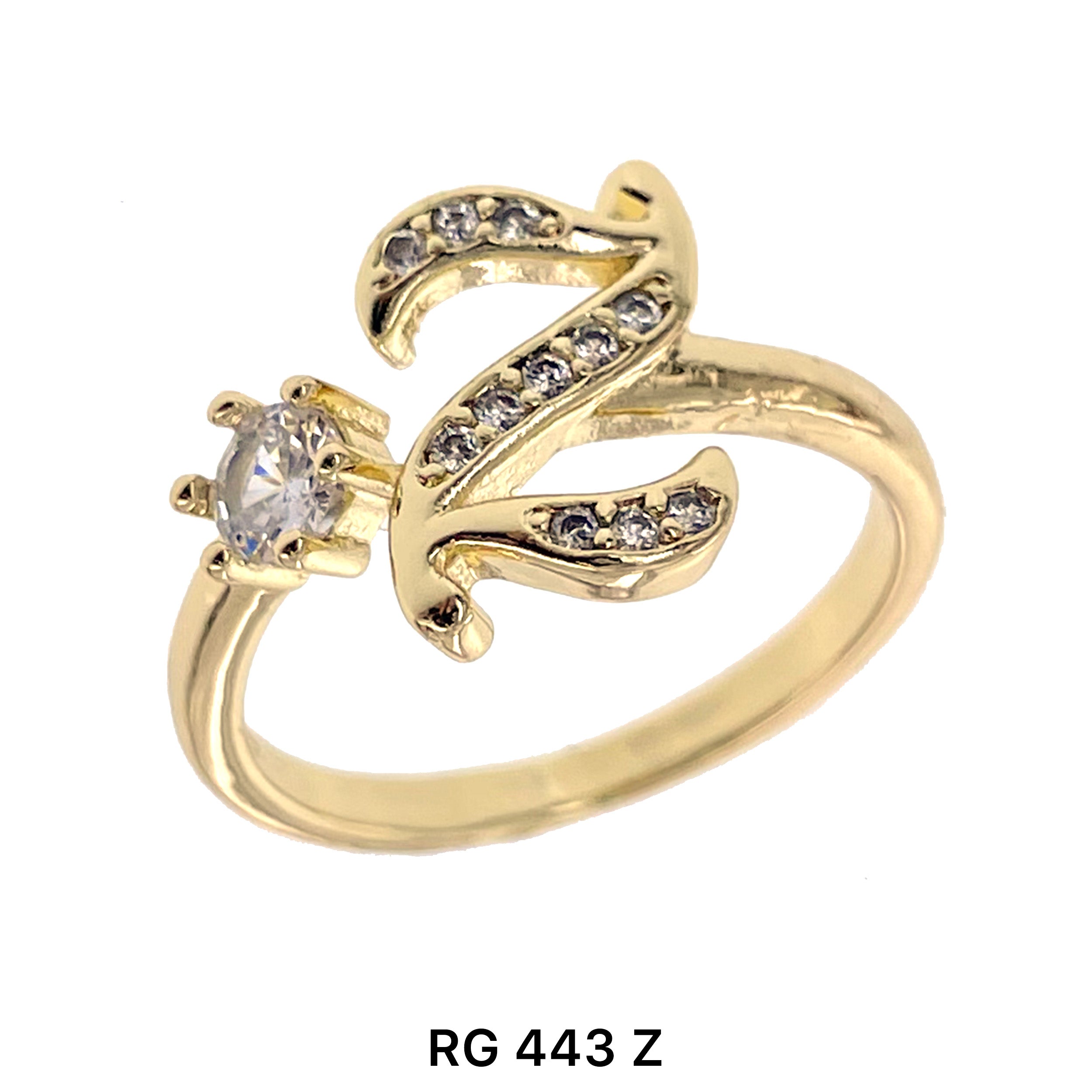 Initial Adjustable Ring RG 443 Z