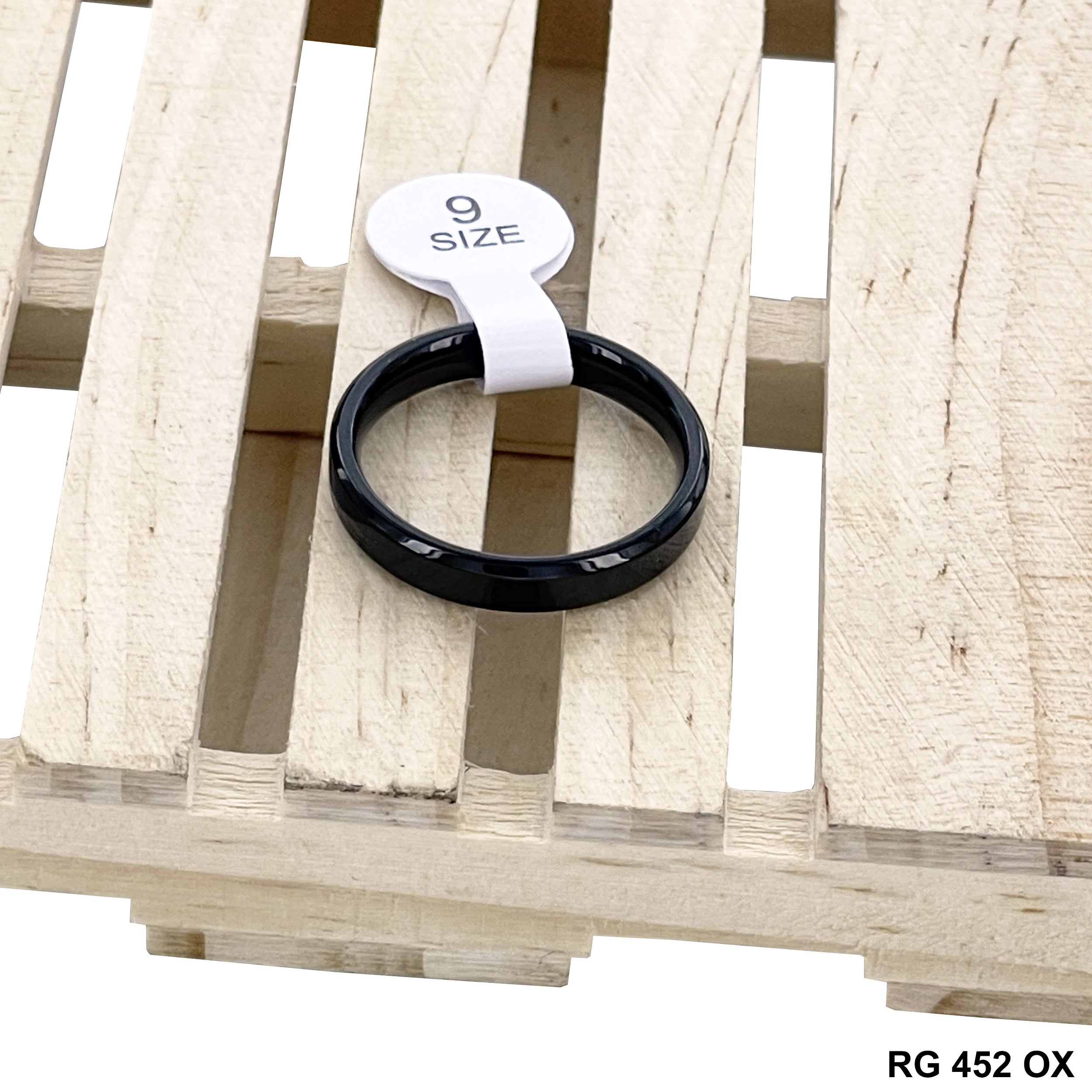 4 MM Stainless Steel Wedding Band RG 452 OX