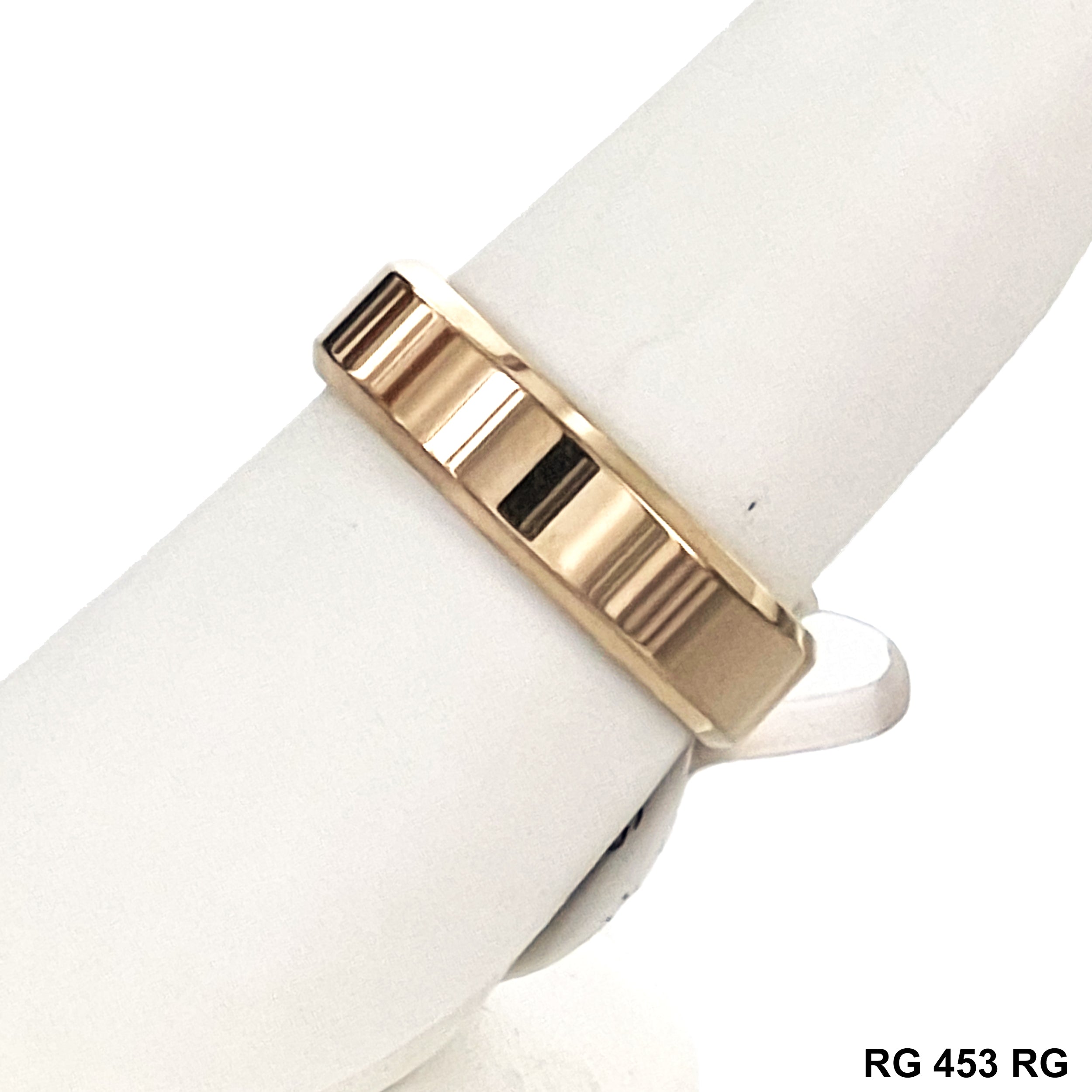 6 MM Stainless Steel Wedding Band RG 453 RG