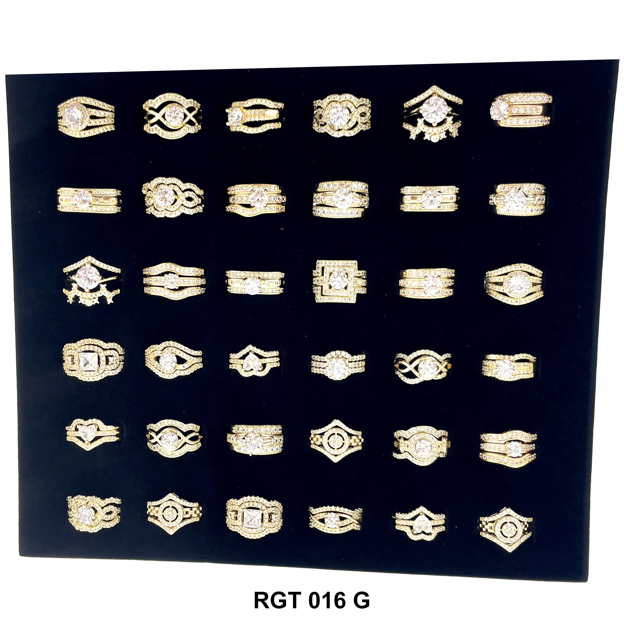 Triple Matrimonial Stones Ring RGT 016 G