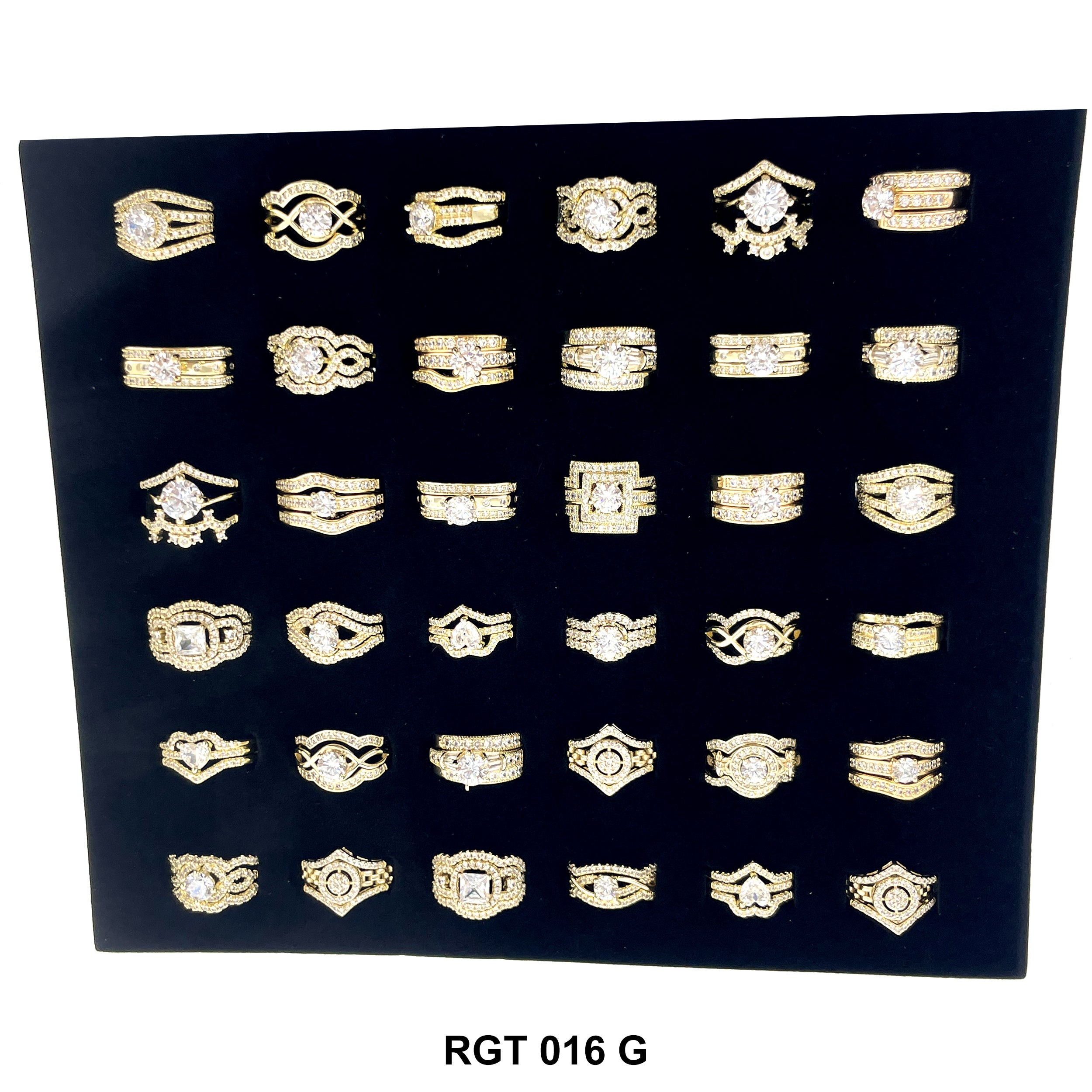 Triple Matrimonial Stones Ring RGT 016 G