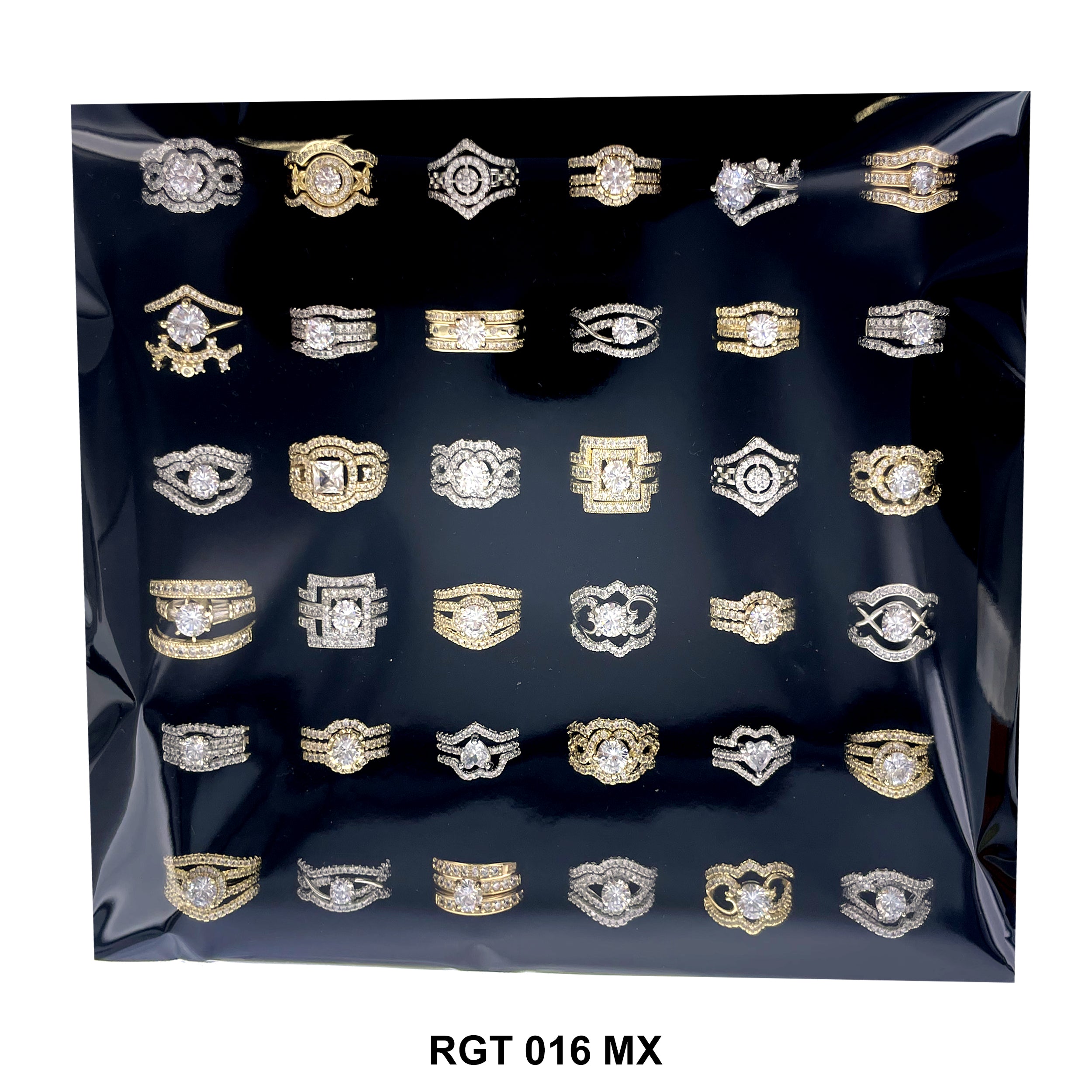 Triple Matrimonial Stones Ring RGT 016 MX