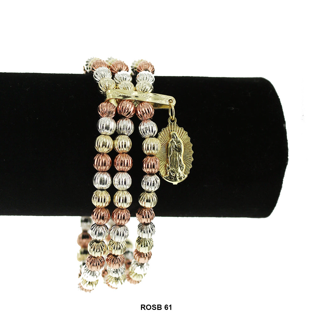 6 MM Beads Bracelet ROSB6 1