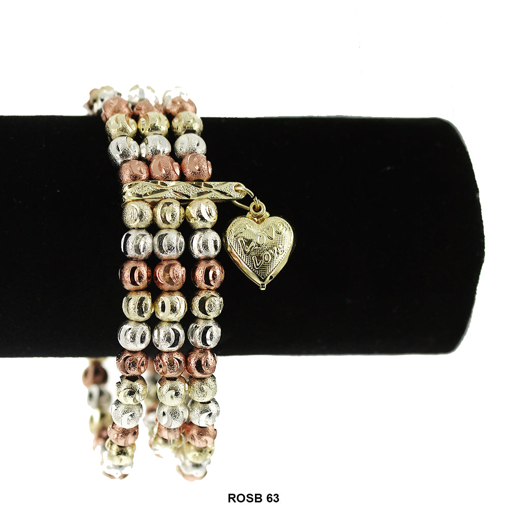 6 MM Beads Bracelet ROSB6 3