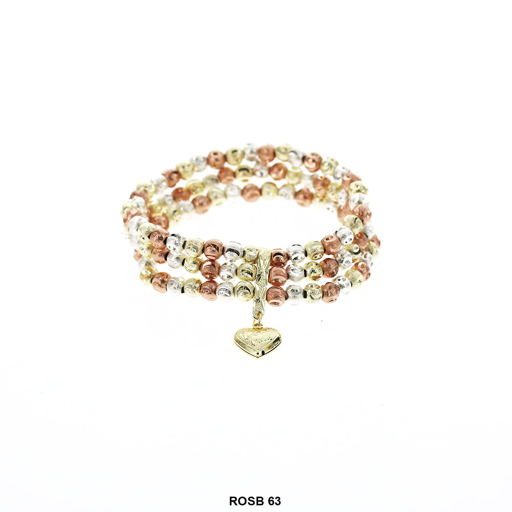 6 MM Beads Bracelet ROSB6 3