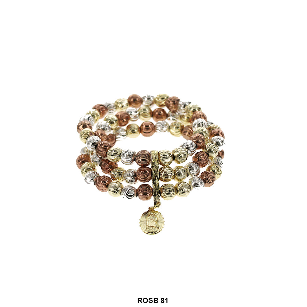 8 MM Beads Bracelet ROSB8 1