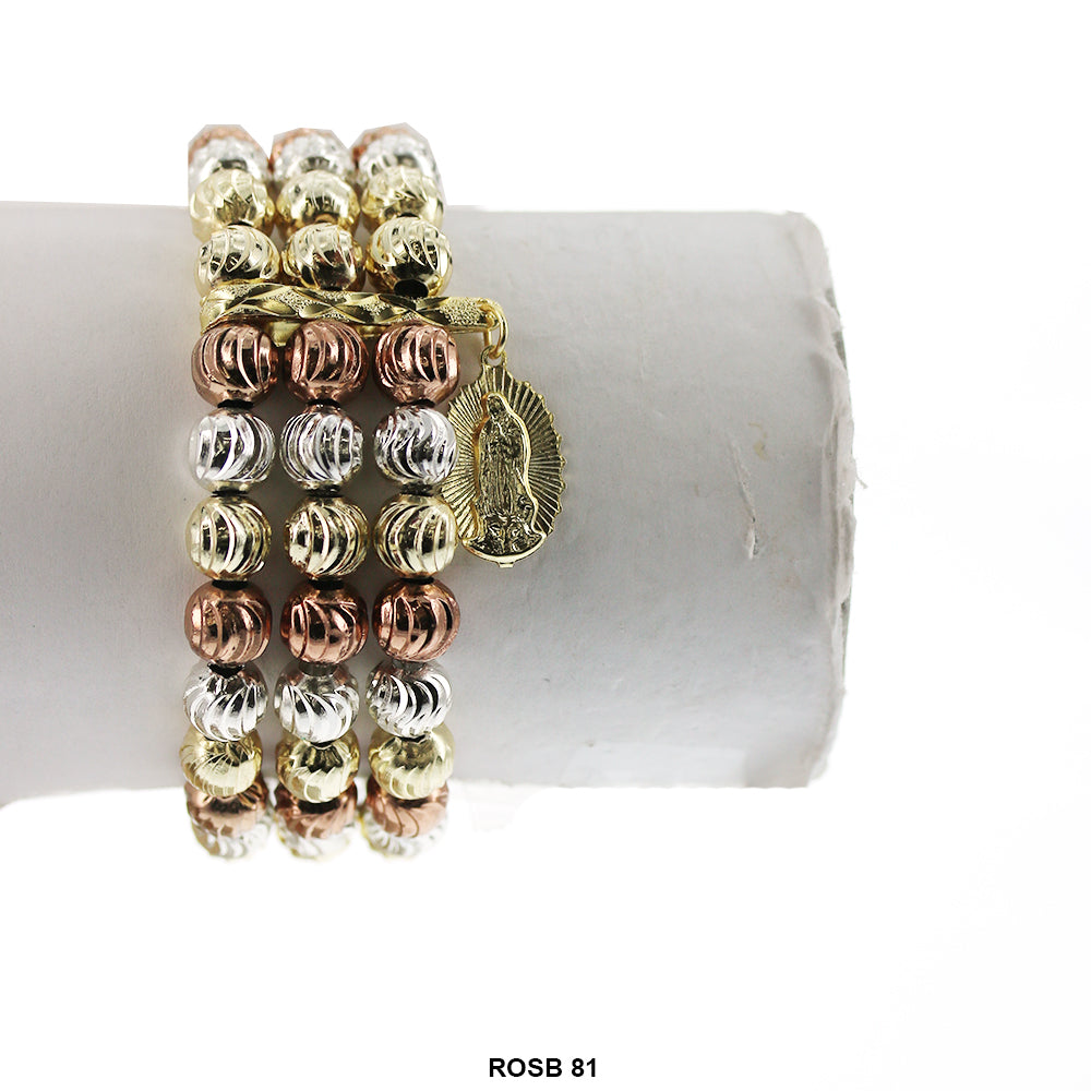 8 MM Beads Bracelet ROSB8 1