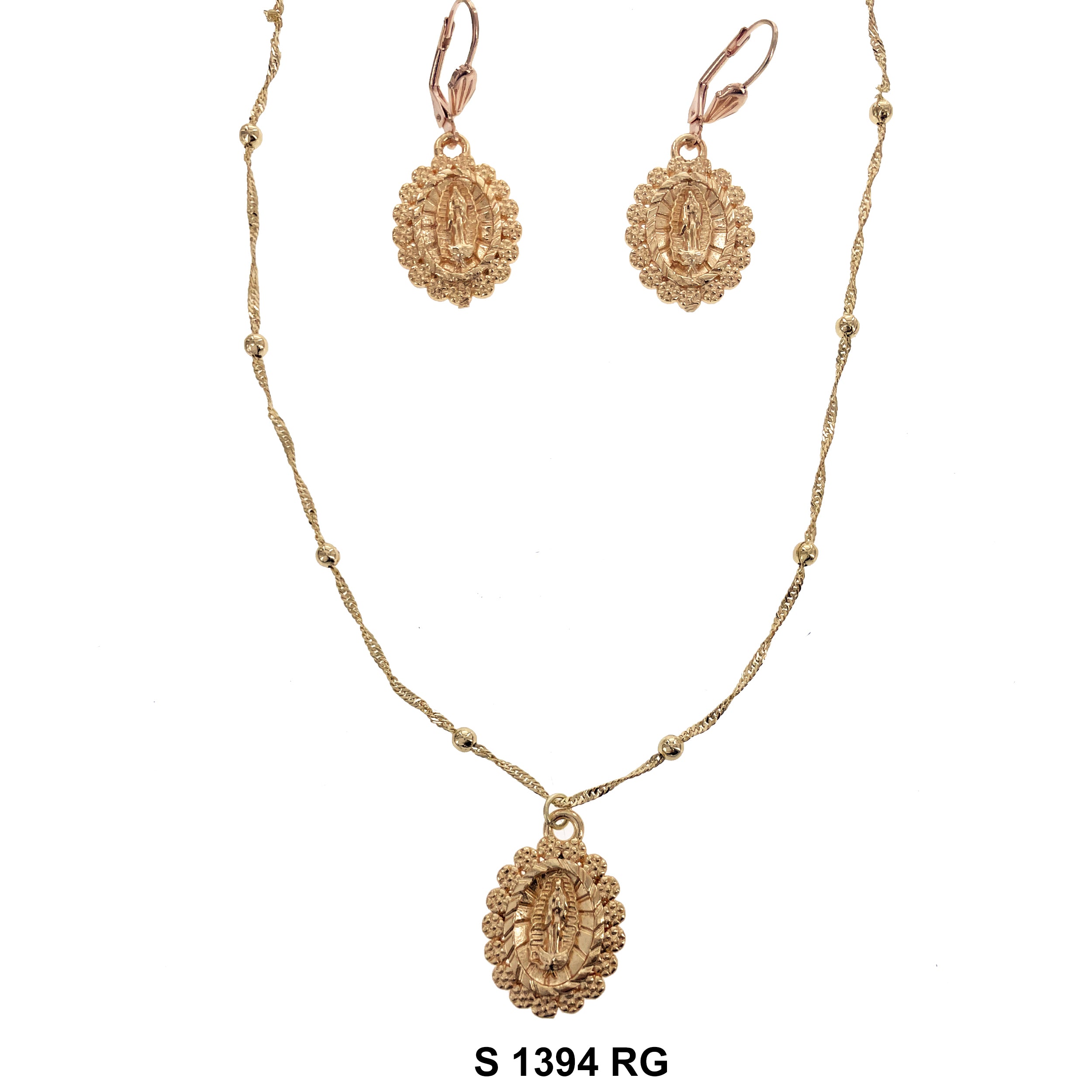 Guadalupe Necklace Set S 1394 RG