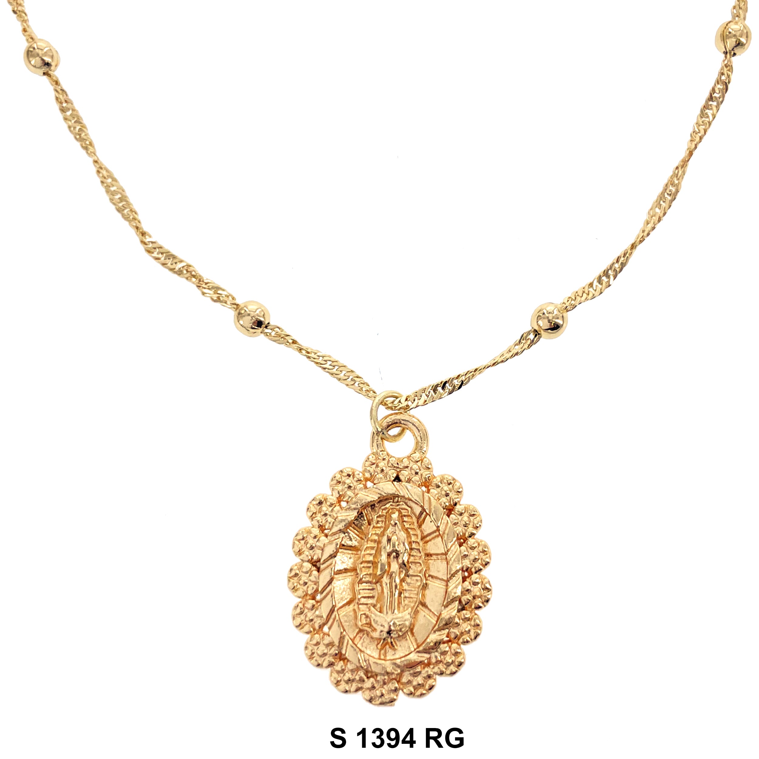 Guadalupe Necklace Set S 1394 RG