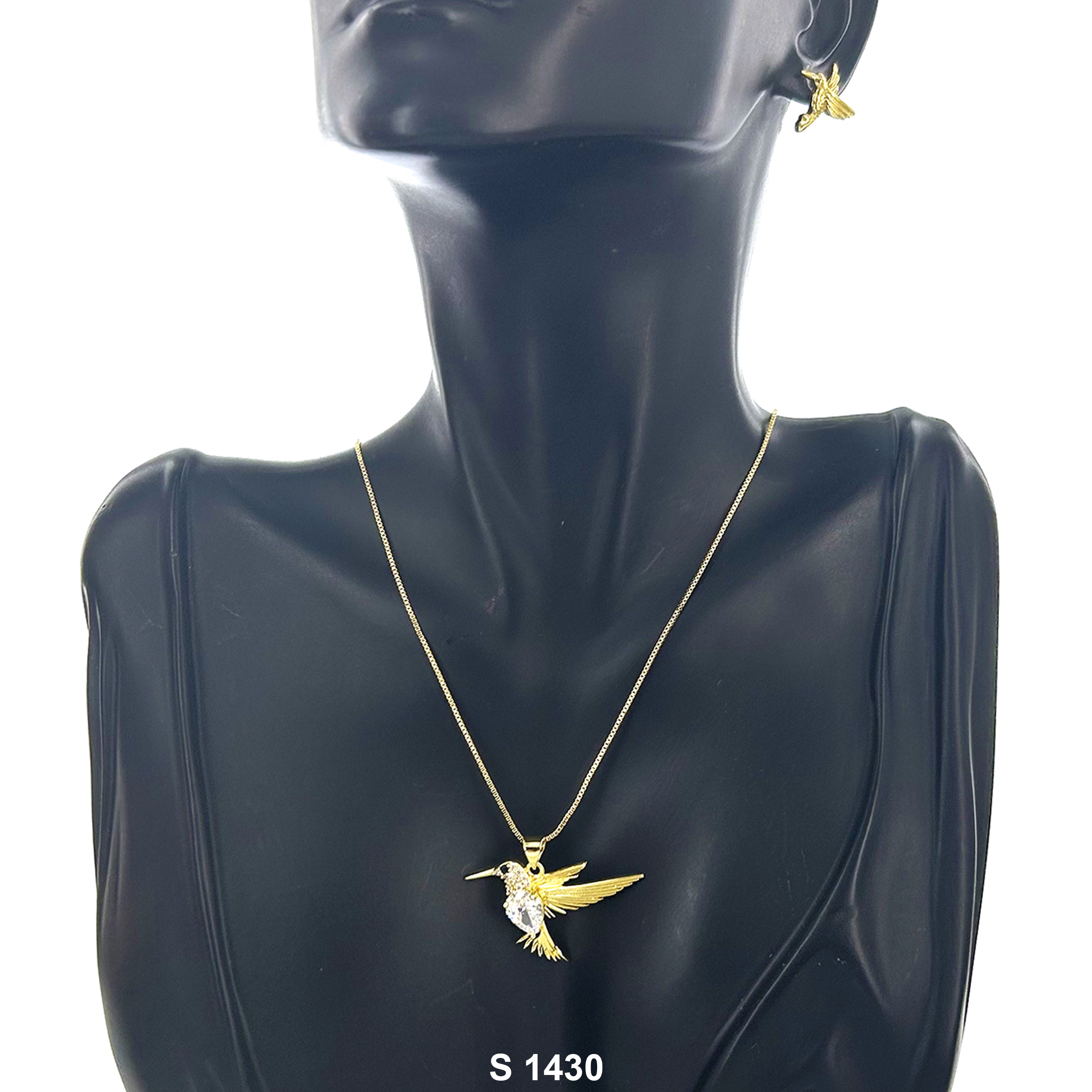 Bird Necklace Set S 1430