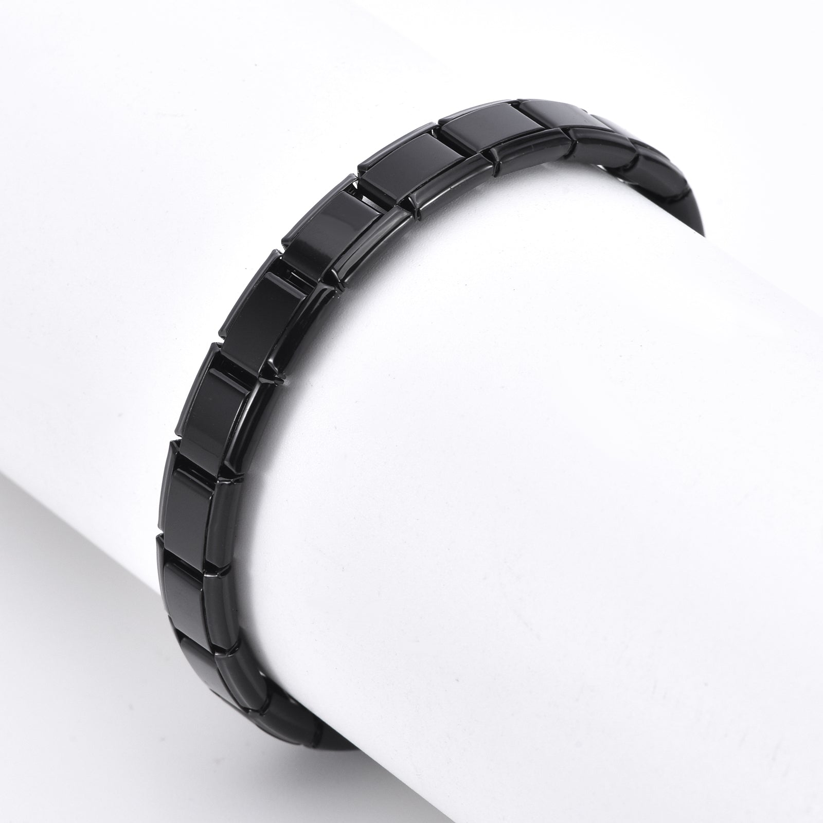 Stainless Steel Stretch Bracelet SBR 977 BK