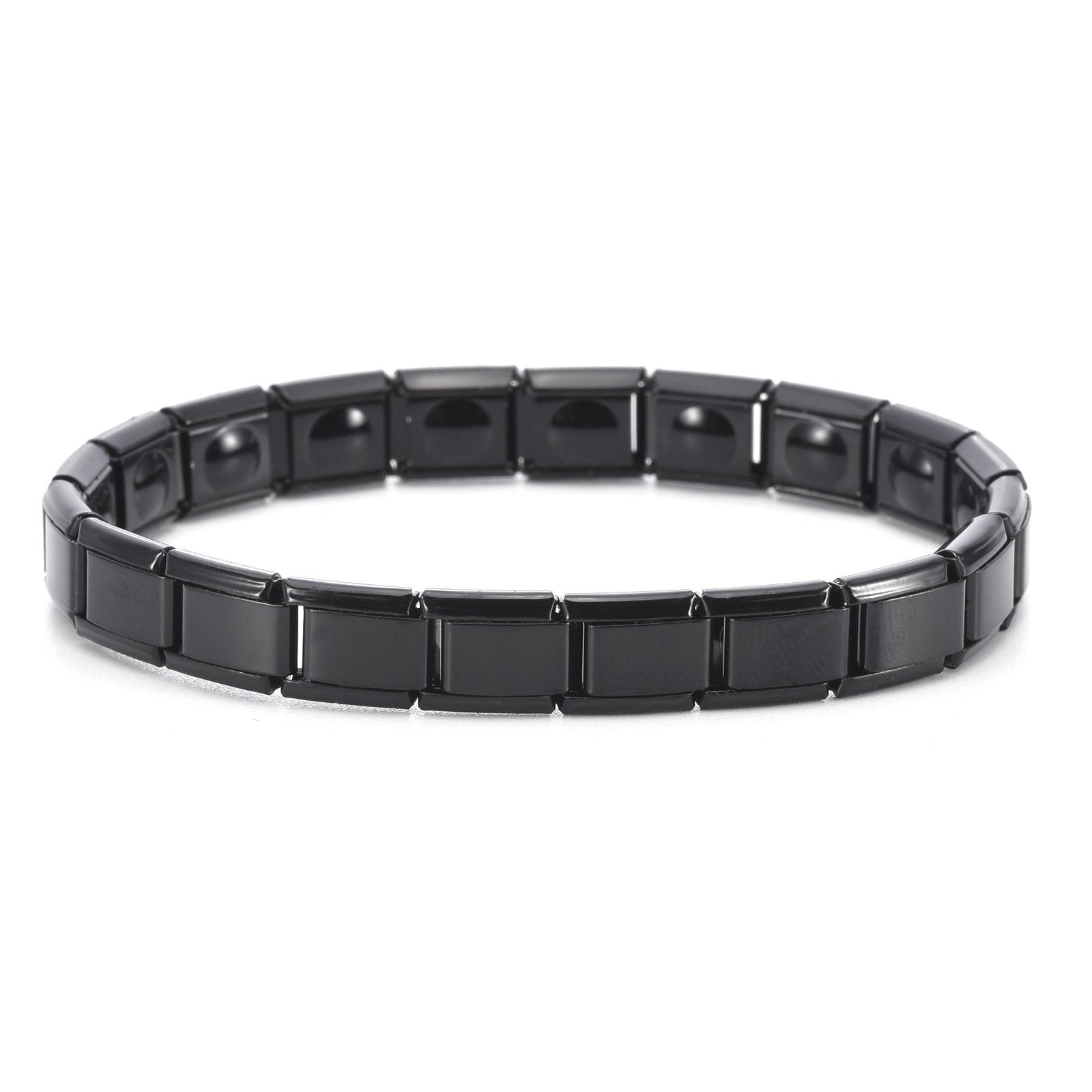 Stainless Steel Stretch Bracelet SBR 977 BK