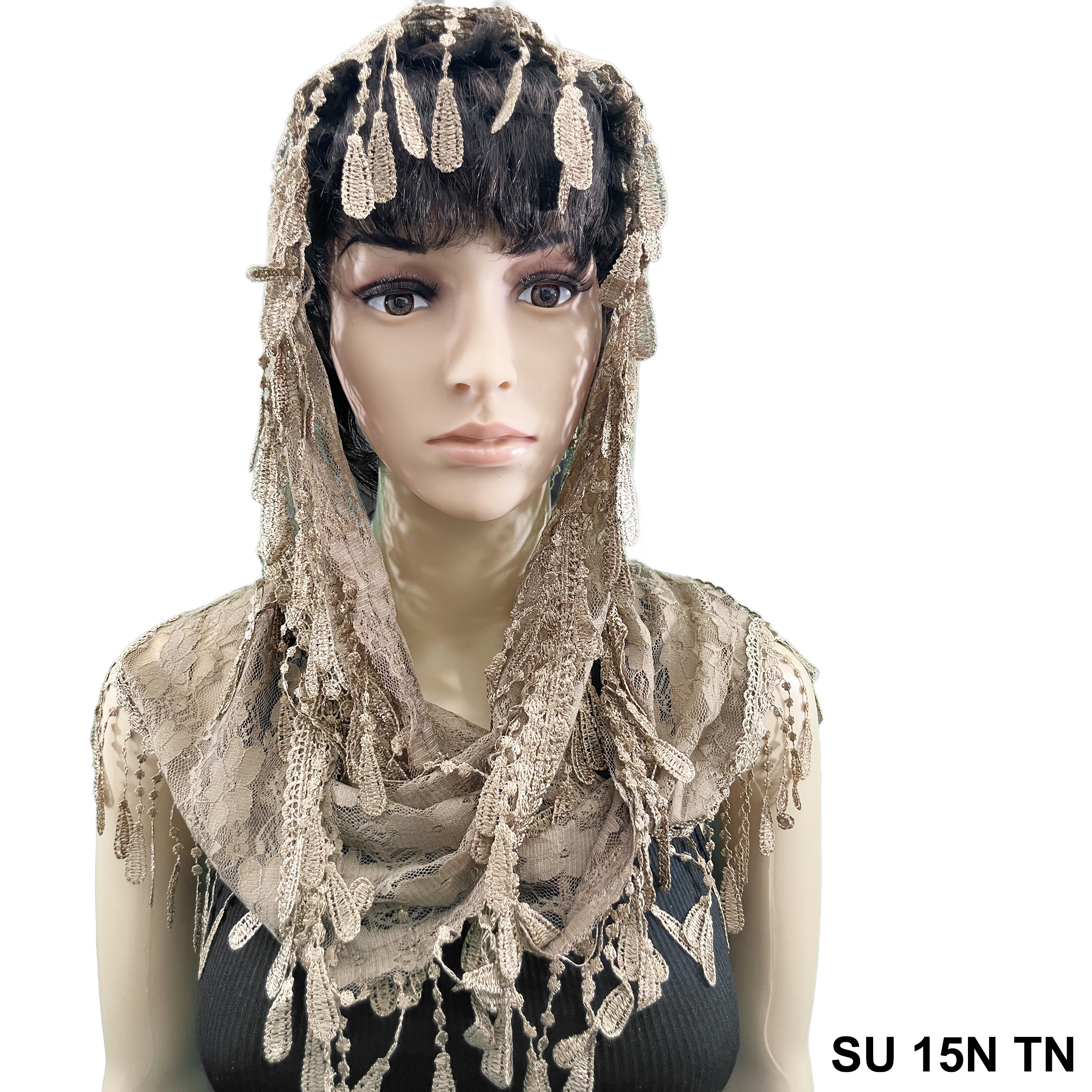 Lace Infinity Scarf SU 15N TN