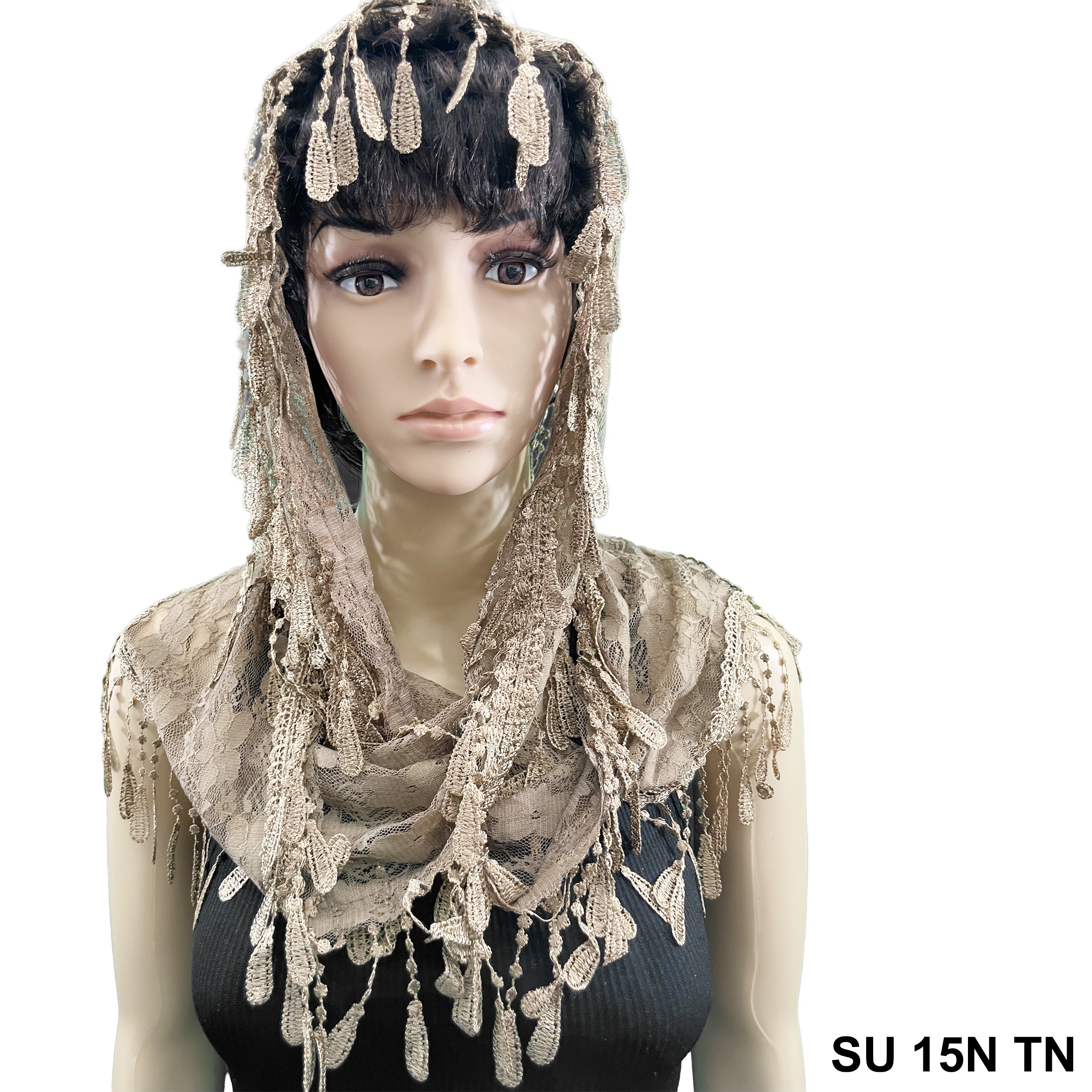 Lace Infinity Scarf SU 15N TN