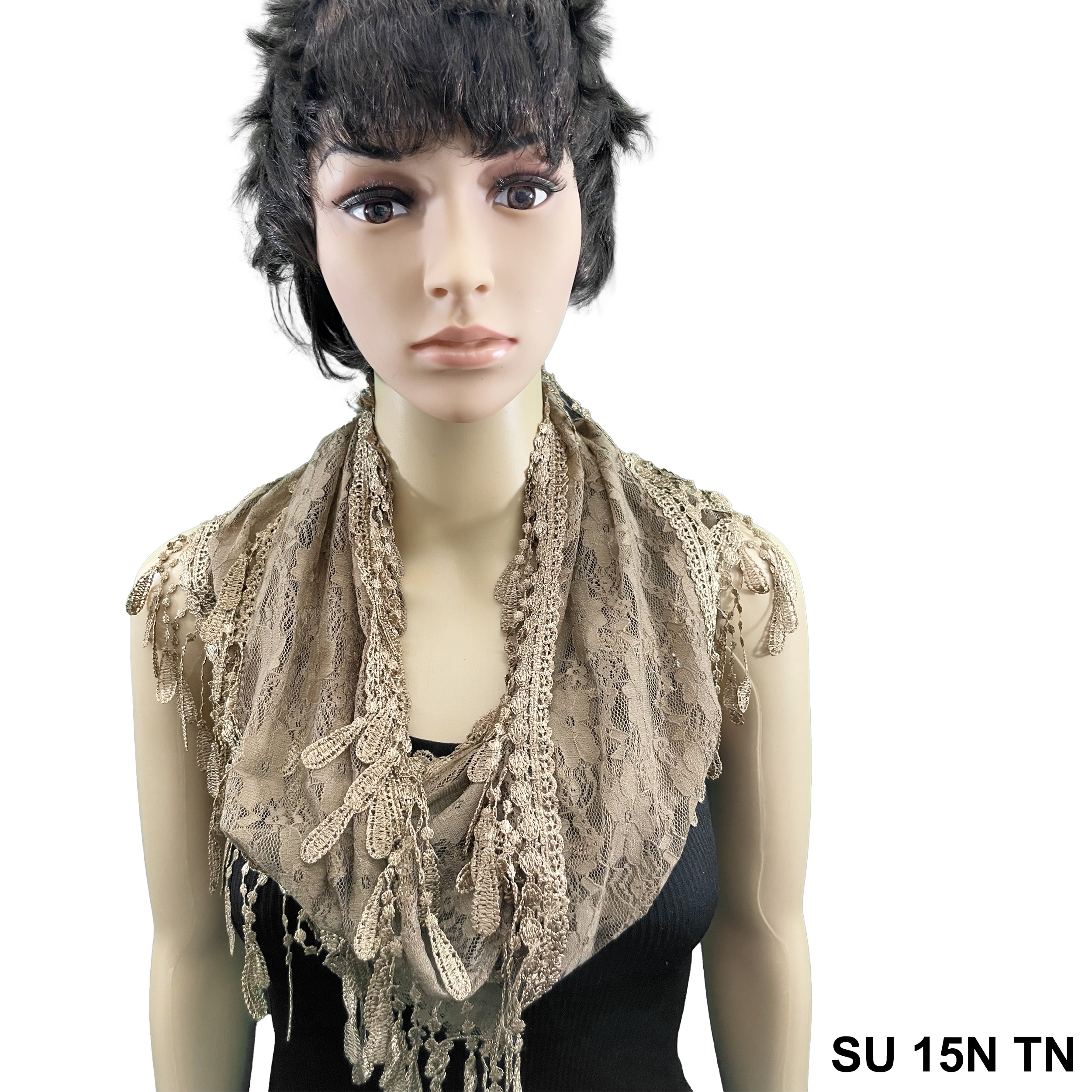 Lace Infinity Scarf SU 15N TN