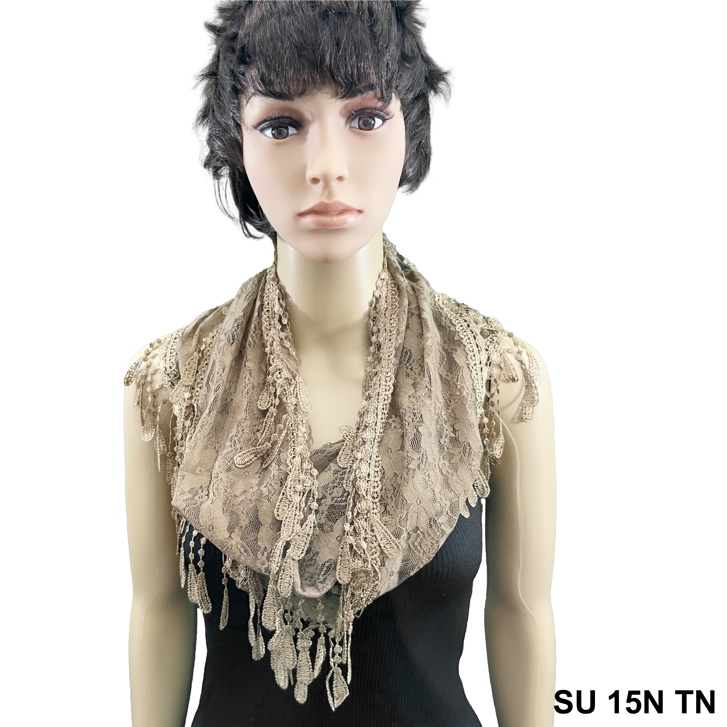 Lace Infinity Scarf SU 15N TN