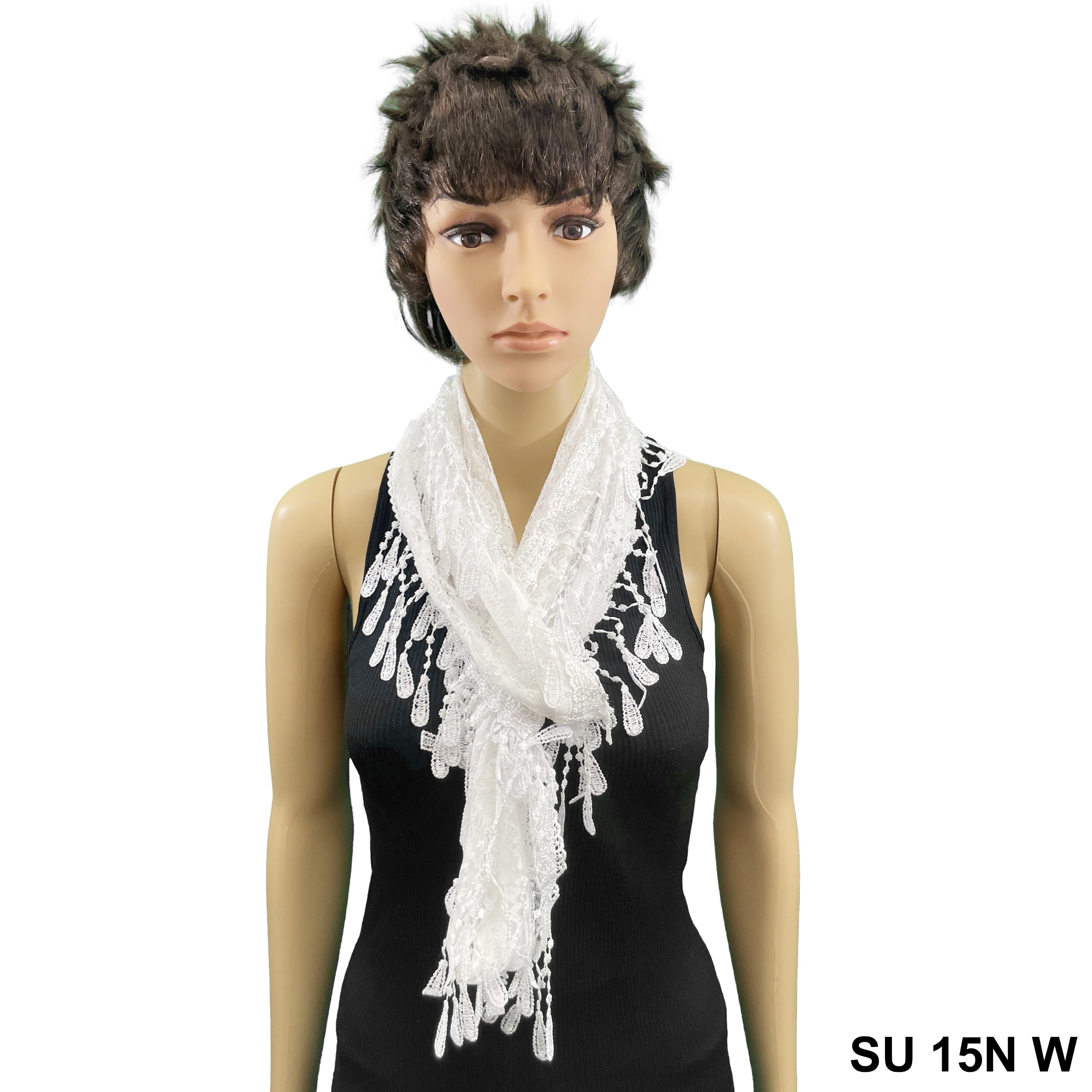 Lace Infinity Scarf SU 15N W