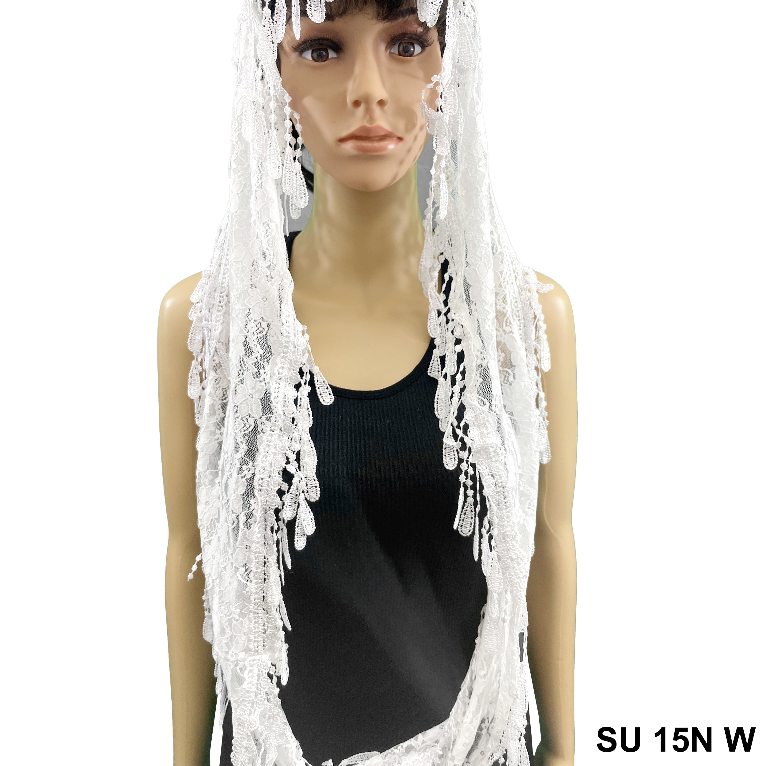 Lace Infinity Scarf SU 15N W