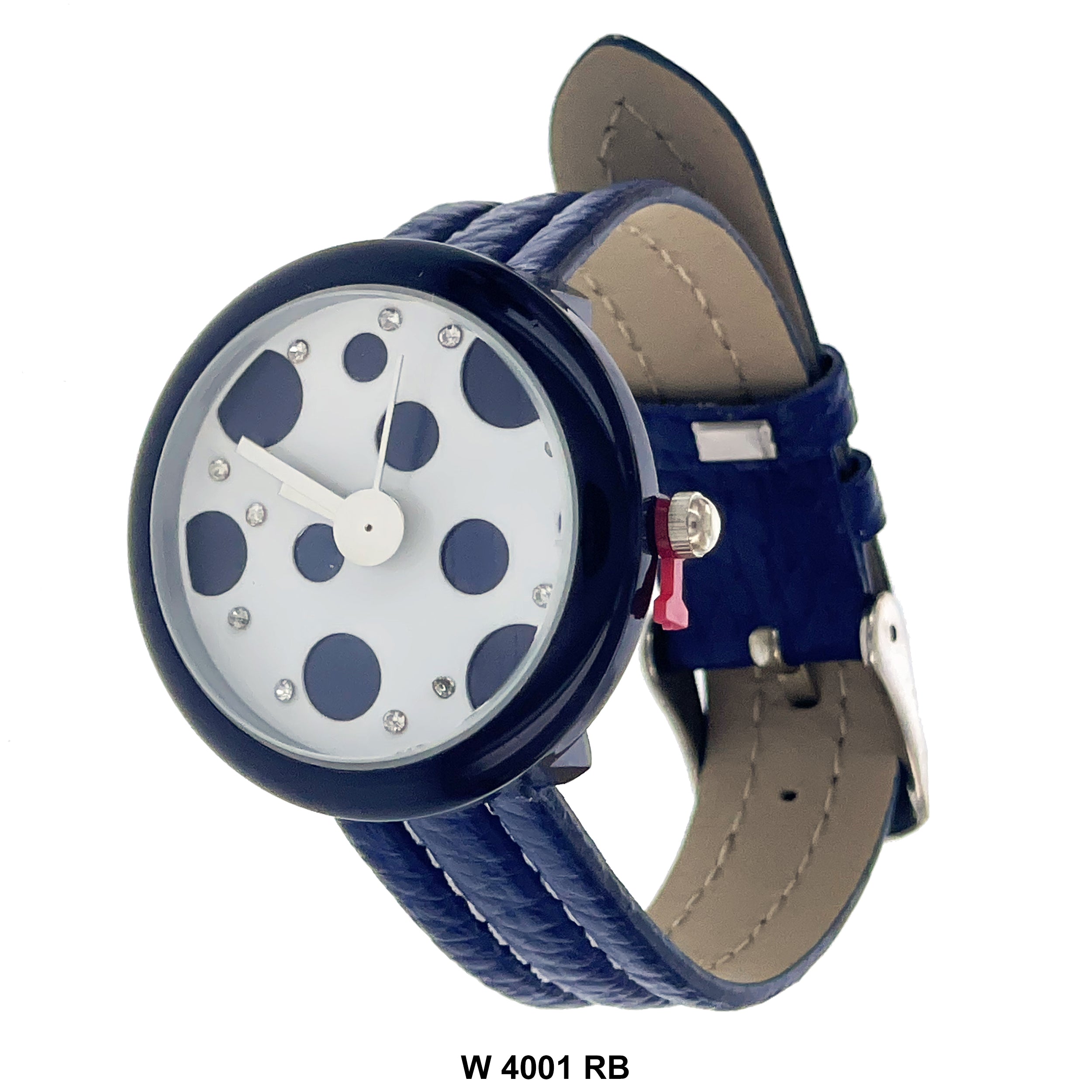 31 MM Wrist Watch Pu Leather Band W 4001 RB