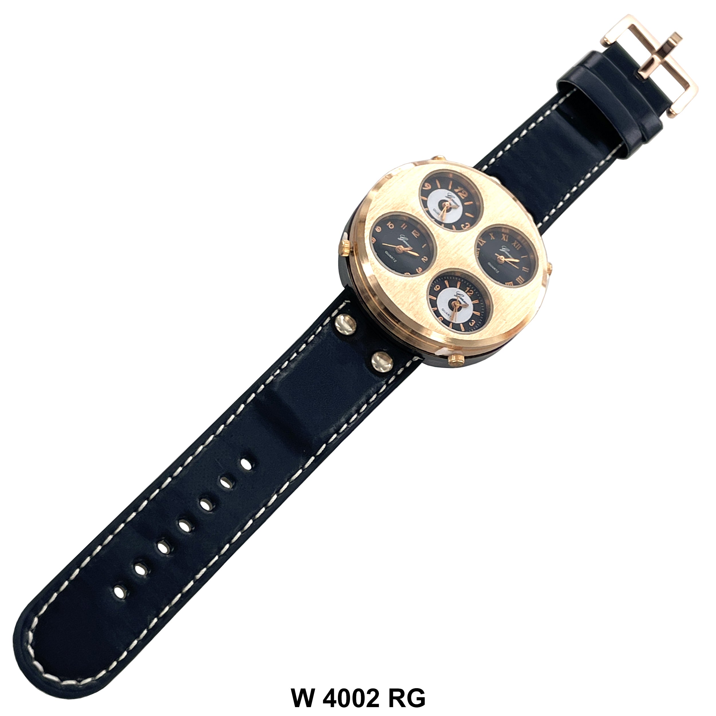 31 MM Wrist Watch Pu Leather Band W 4002 RG