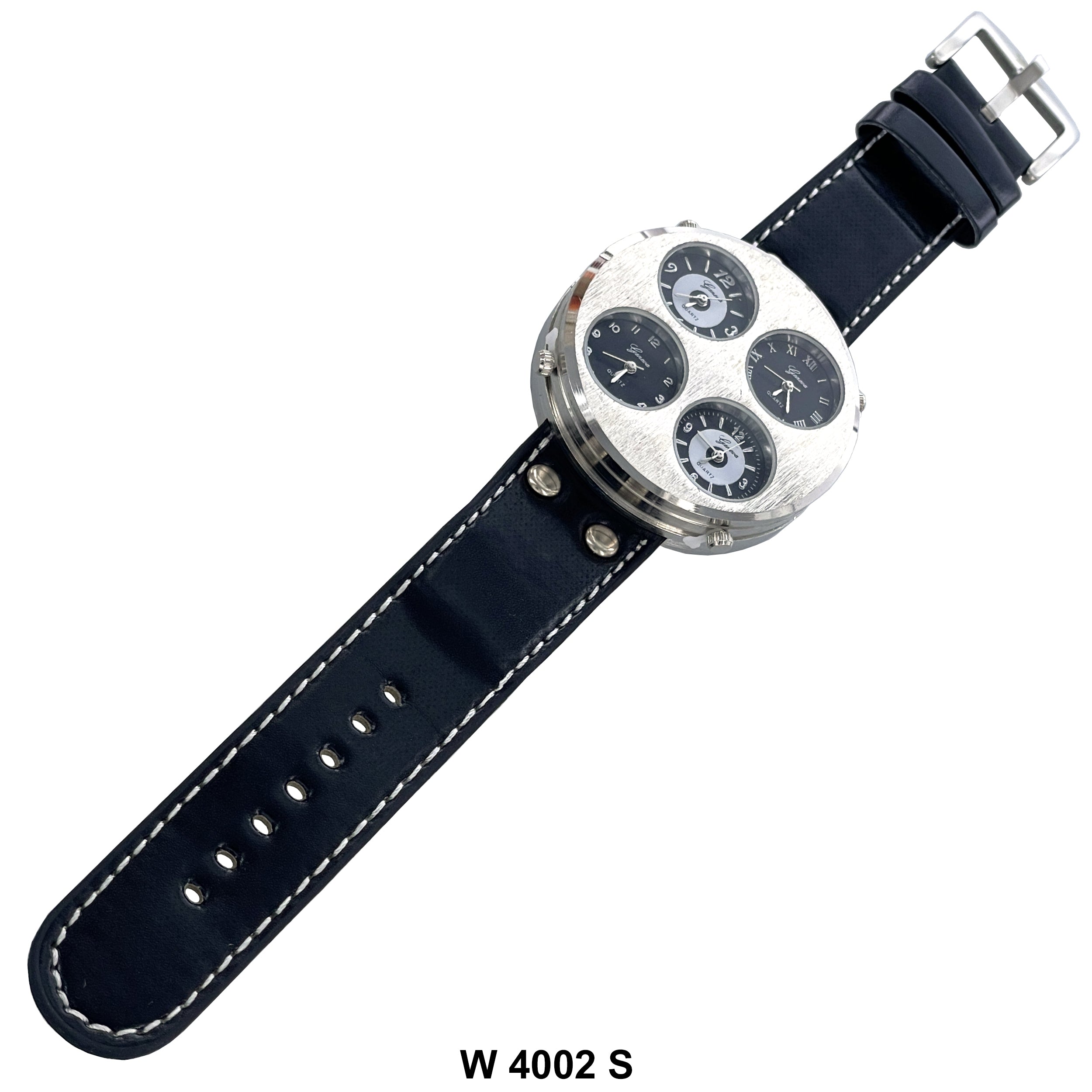 31 MM Wrist Watch Pu Leather Band W 4002 S